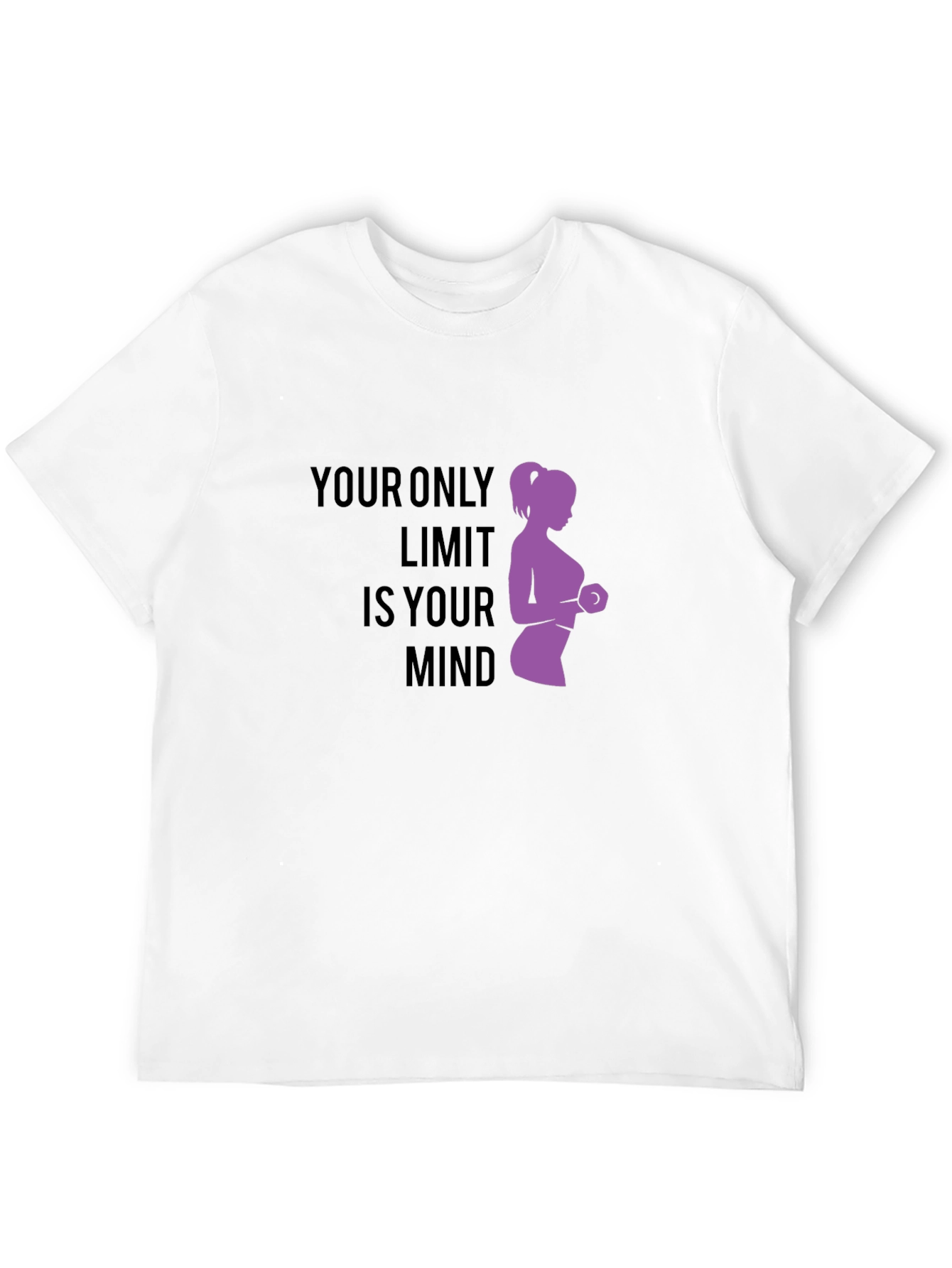 Motivational Workout T-Shirt - Your Only Limit