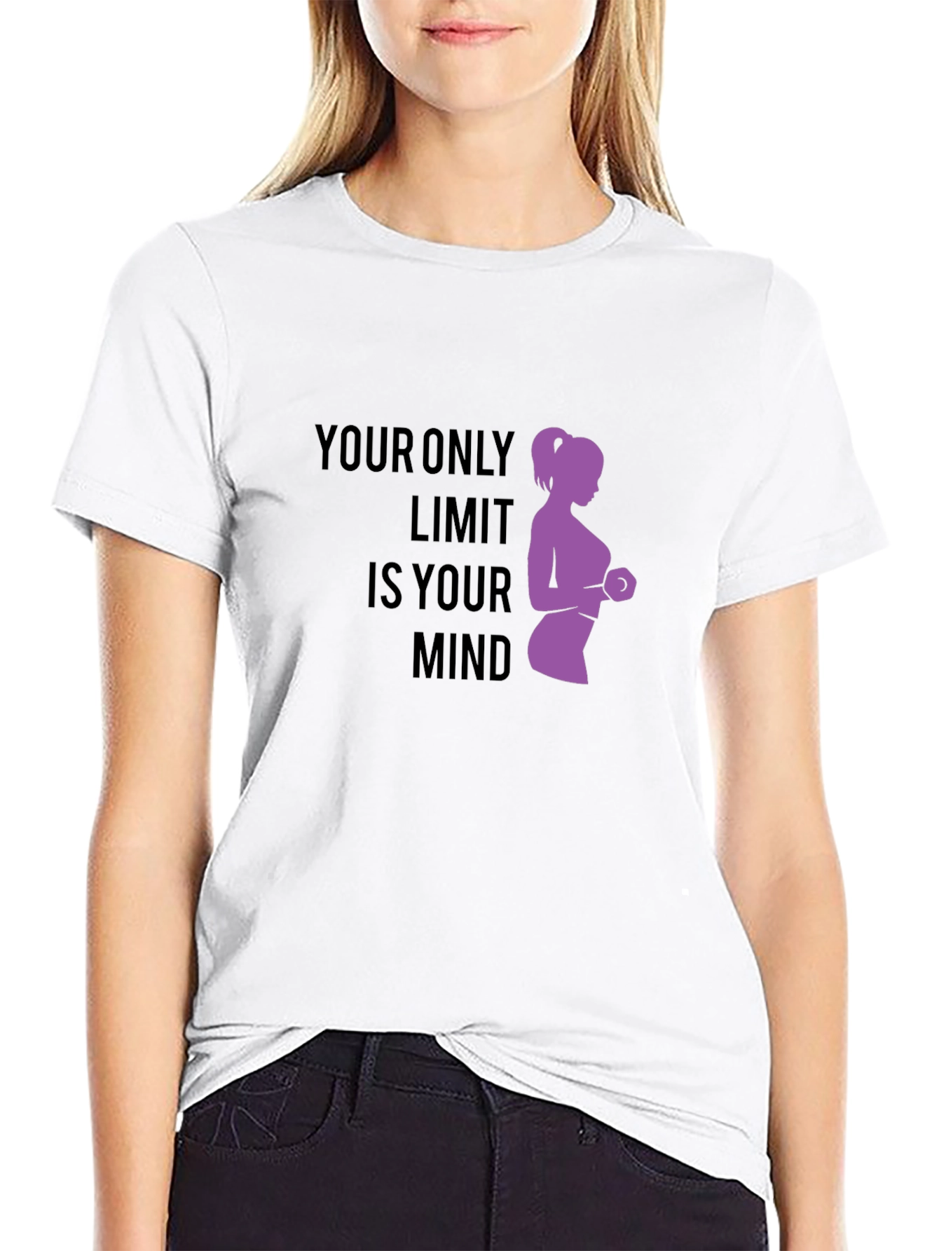 Motivational Workout T-Shirt - Your Only Limit
