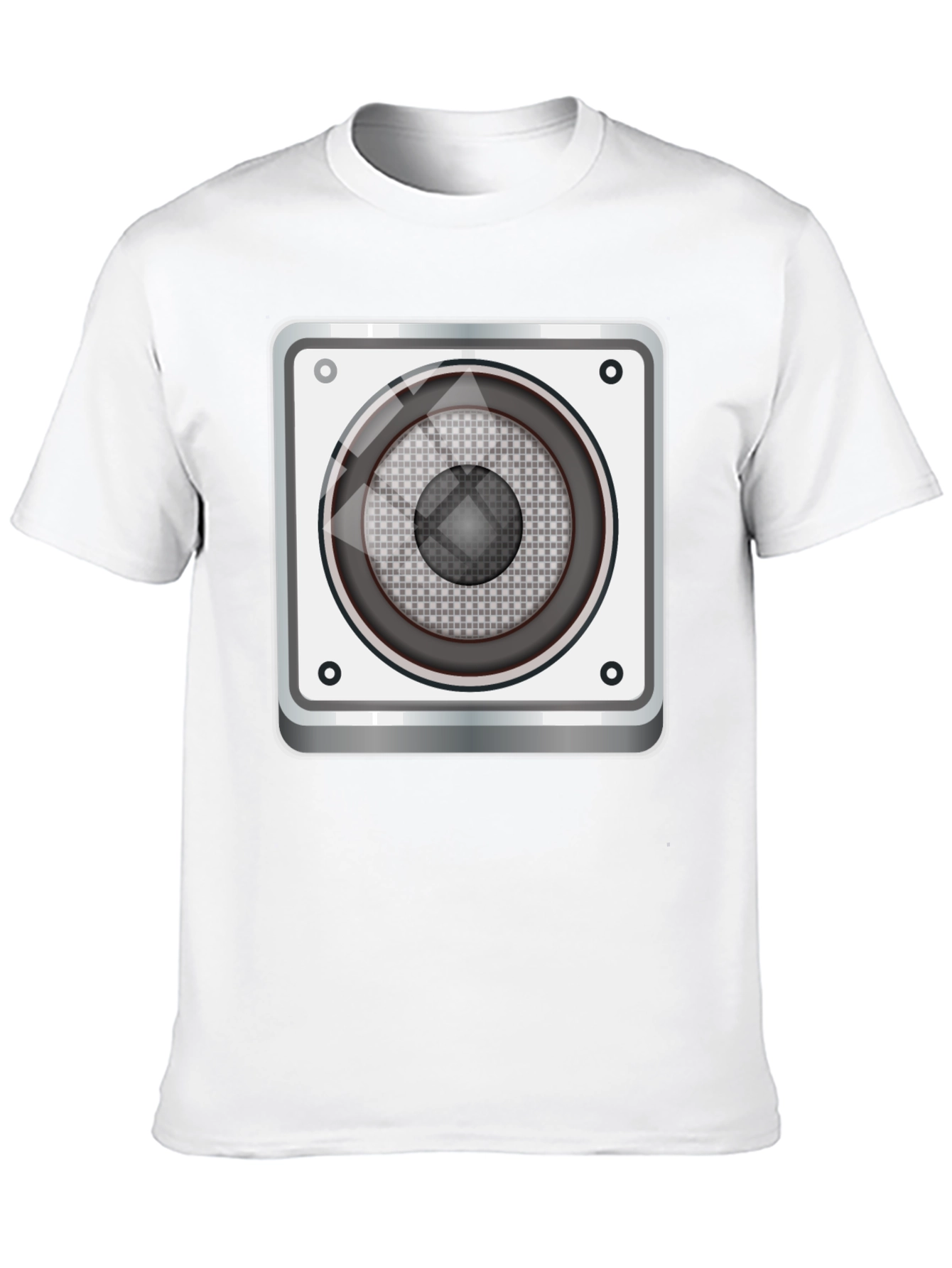 Speaker Graphic Tee - Music Lovers T-Shirt