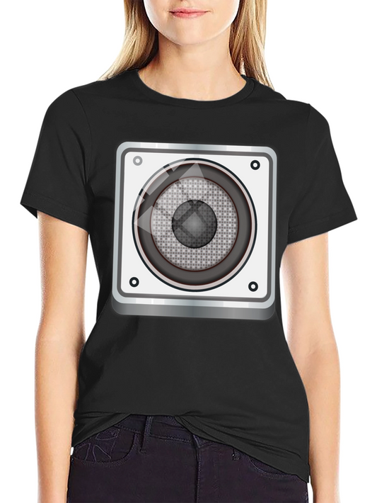 Speaker Graphic Tee - Music Lovers T-Shirt
