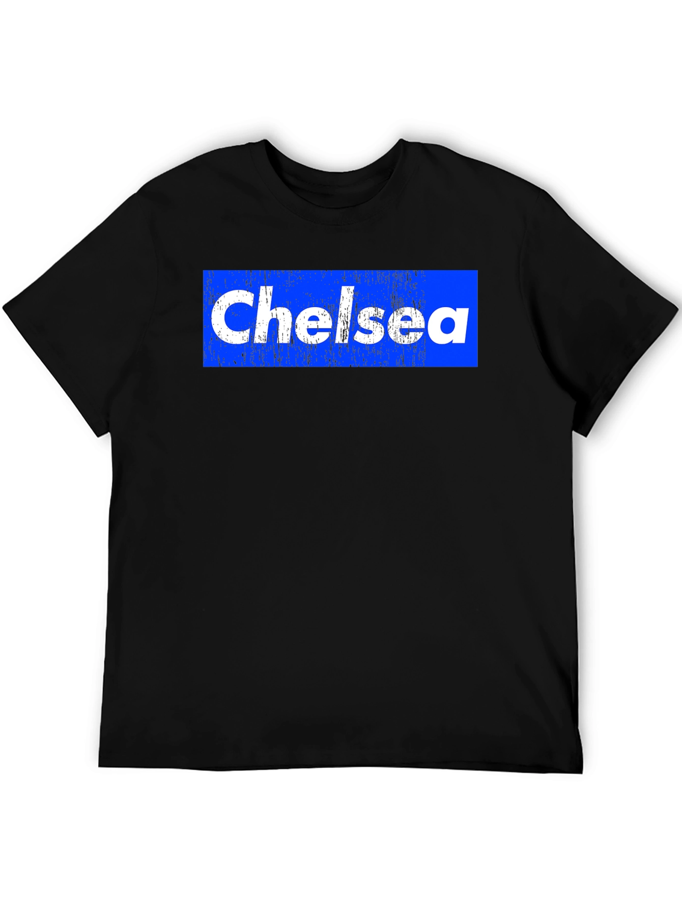 Chelsea Graphic T-Shirt - Blue & White