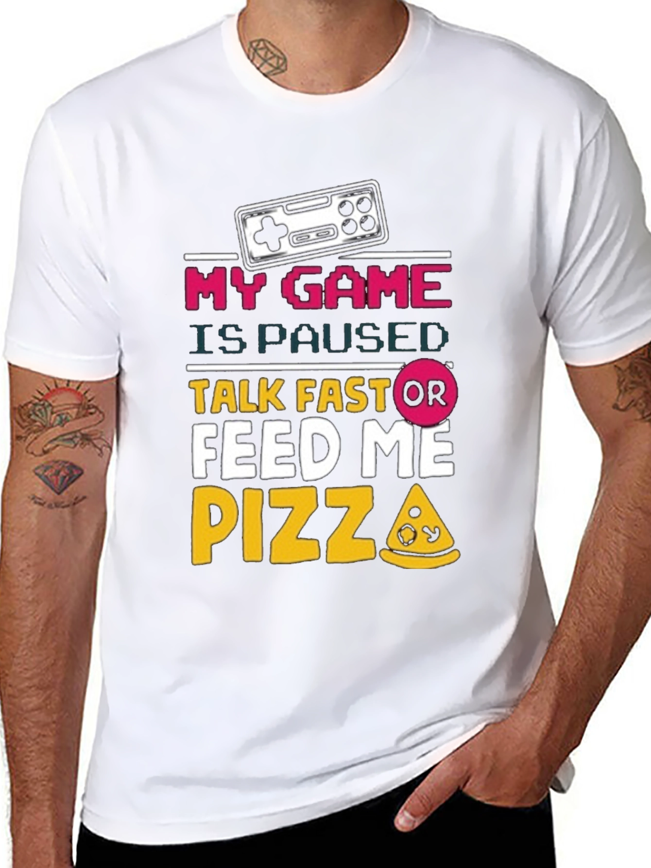 My Game Is Paused Funny Gamer T-Shirt