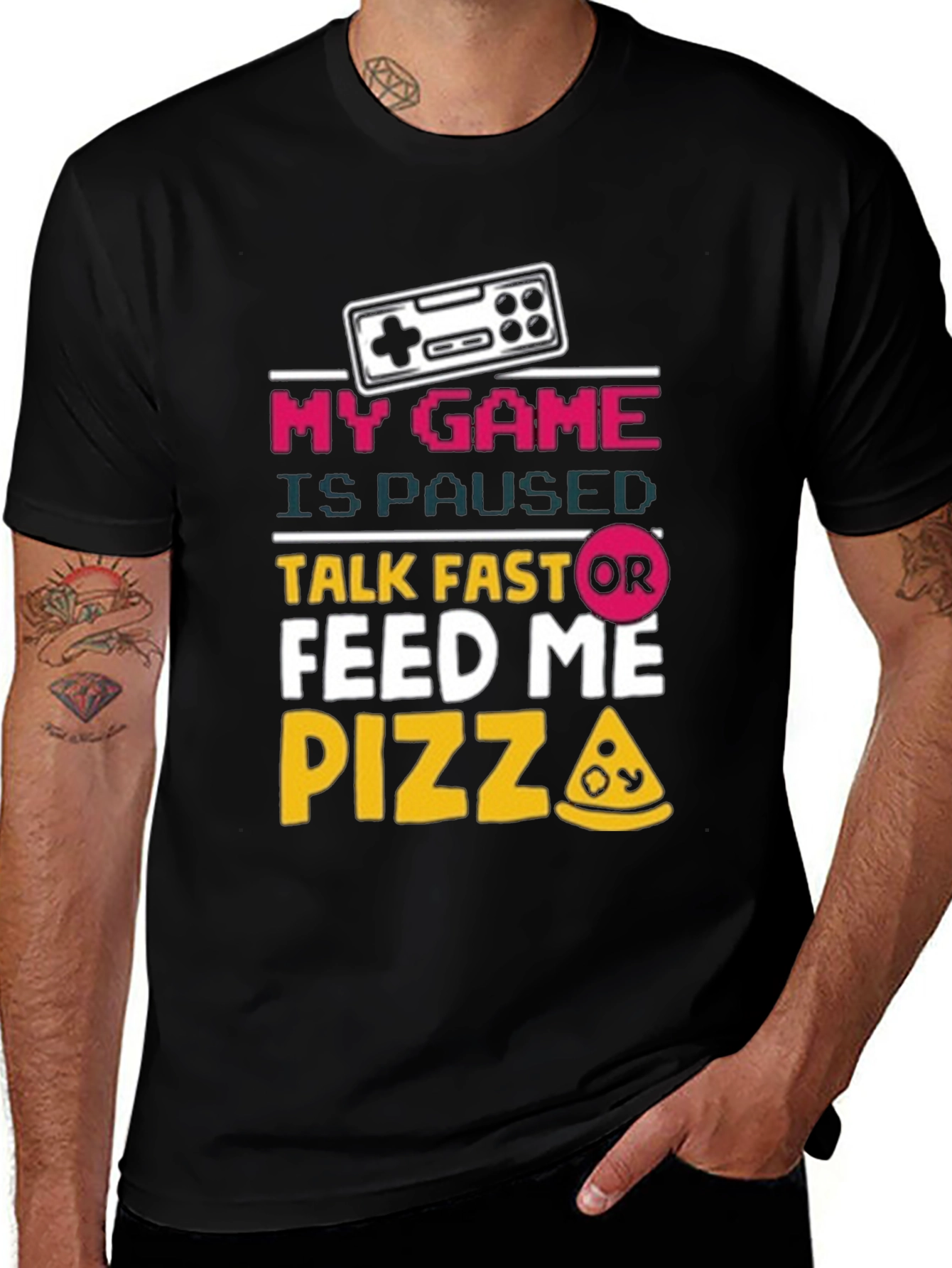 My Game Is Paused Funny Gamer T-Shirt