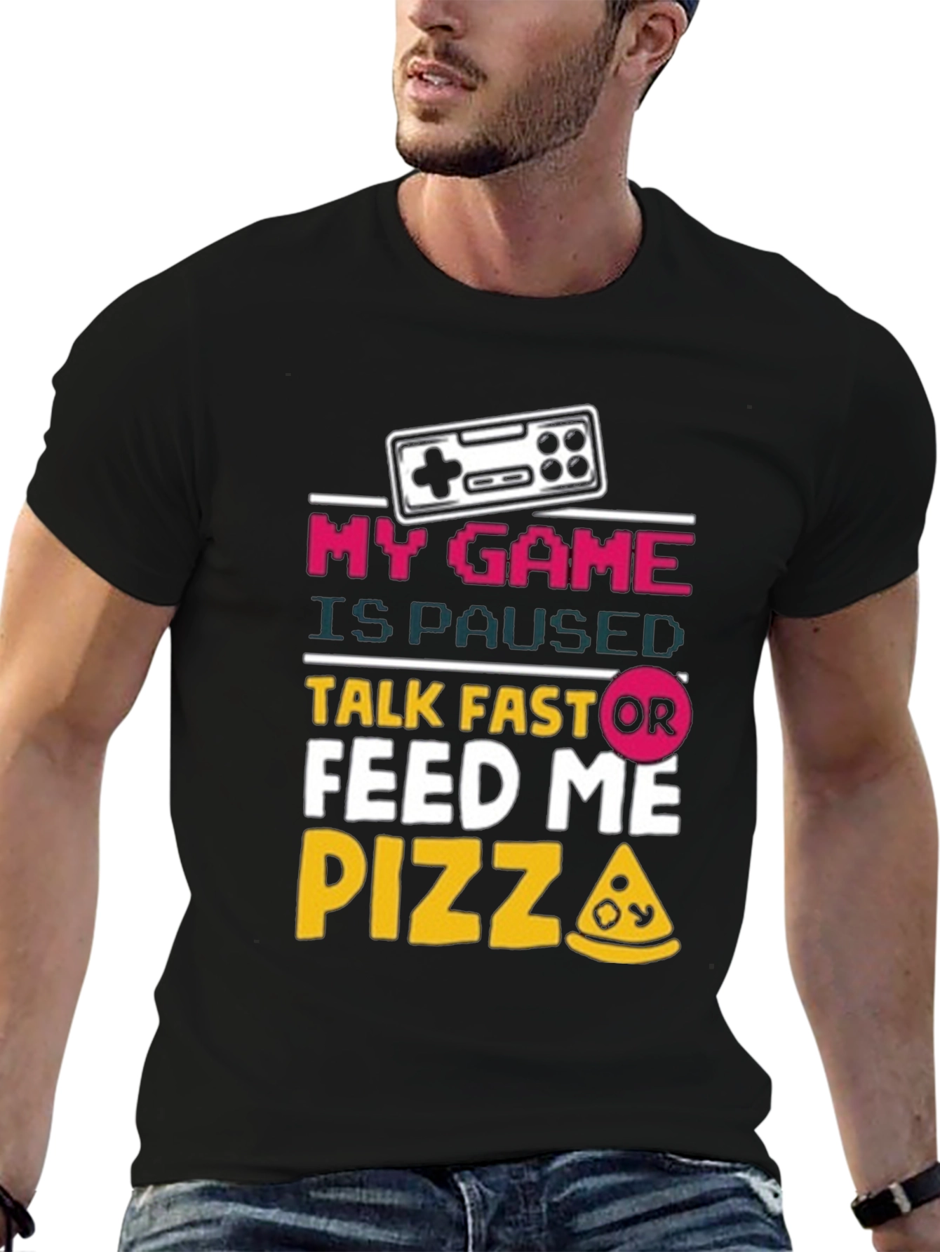 My Game Is Paused Funny Gamer T-Shirt