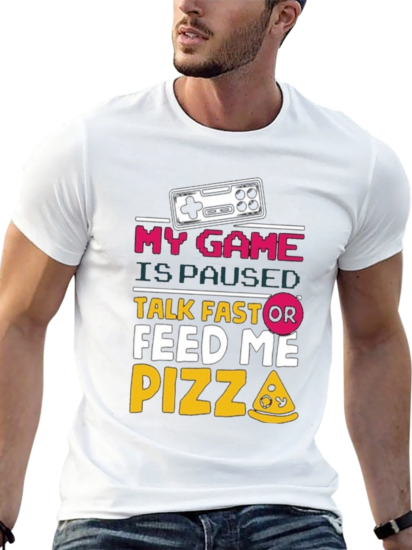My Game Is Paused Funny Gamer T-Shirt