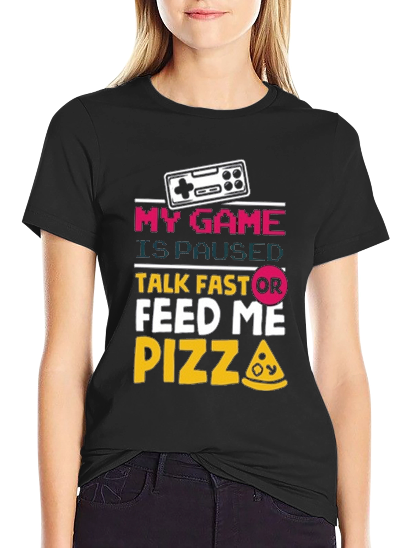 My Game Is Paused Funny Gamer T-Shirt