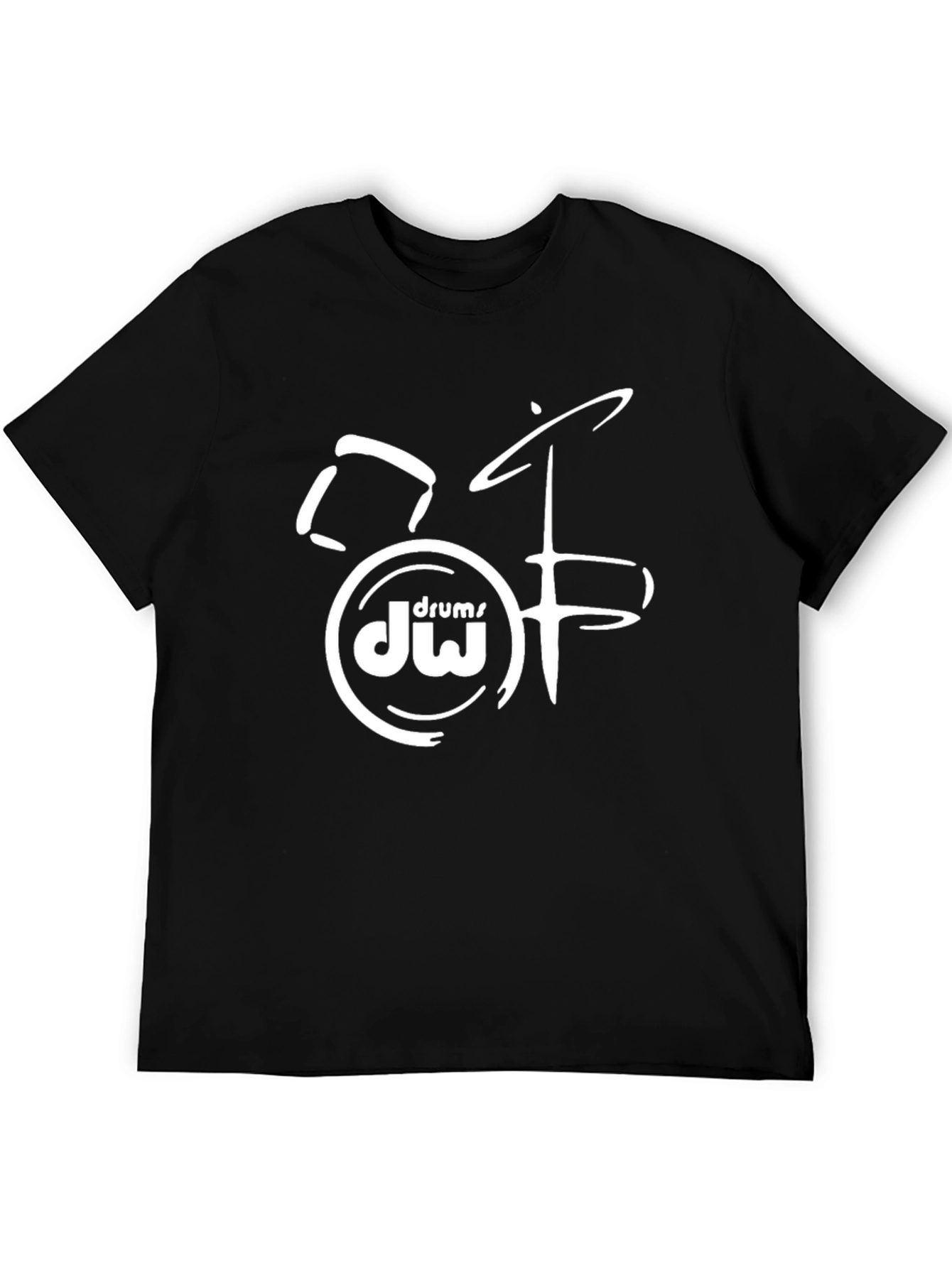 Drum DW Logo Black T-Shirt