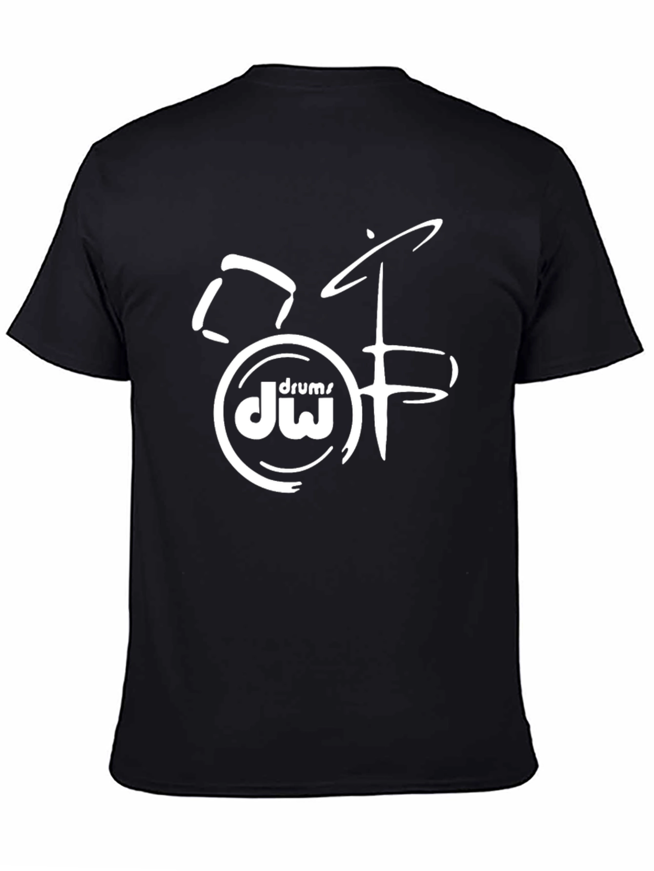 Drum DW Logo Black T-Shirt