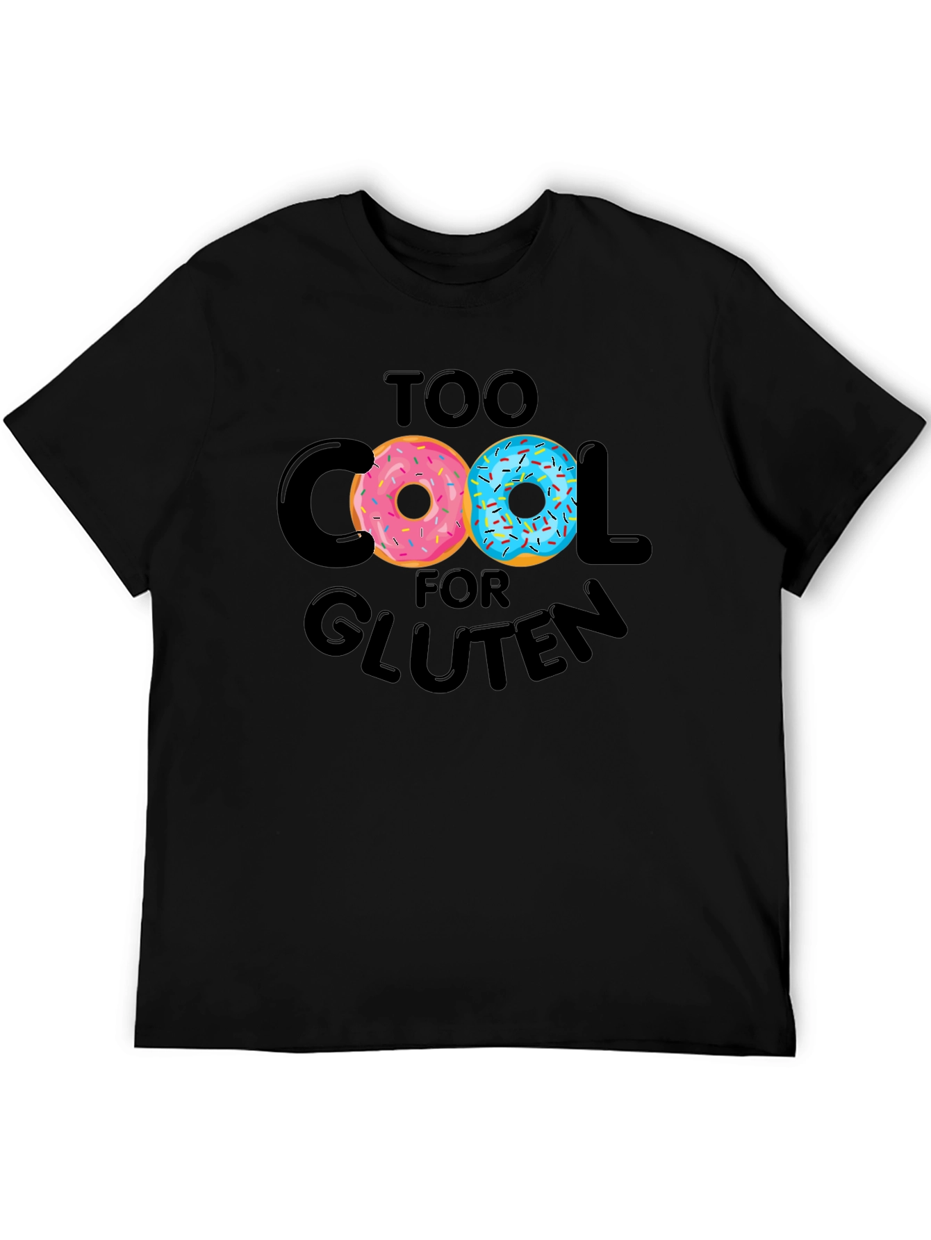 Too Cool for Gluten Donut T-Shirt