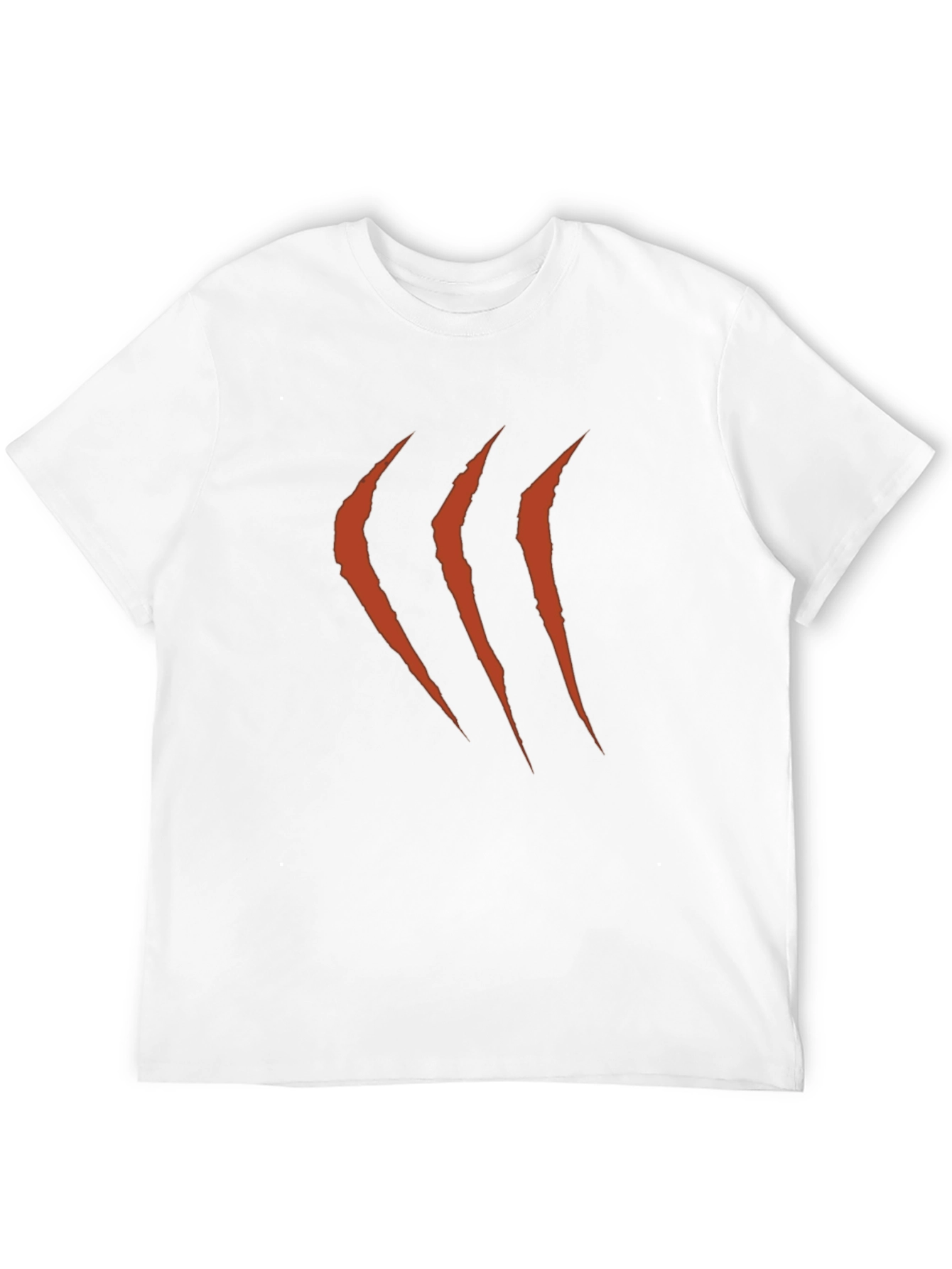 Claw Mark Graphic T-Shirt - Mens Short Sleeve