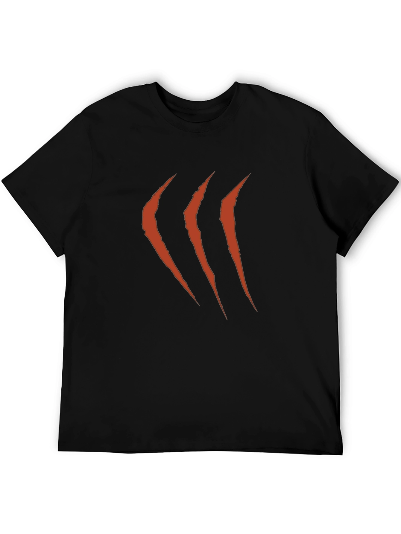 Claw Mark Graphic T-Shirt - Mens Short Sleeve