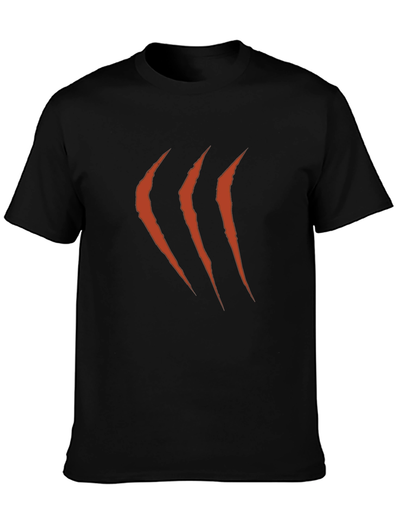 Claw Mark Graphic T-Shirt - Mens Short Sleeve