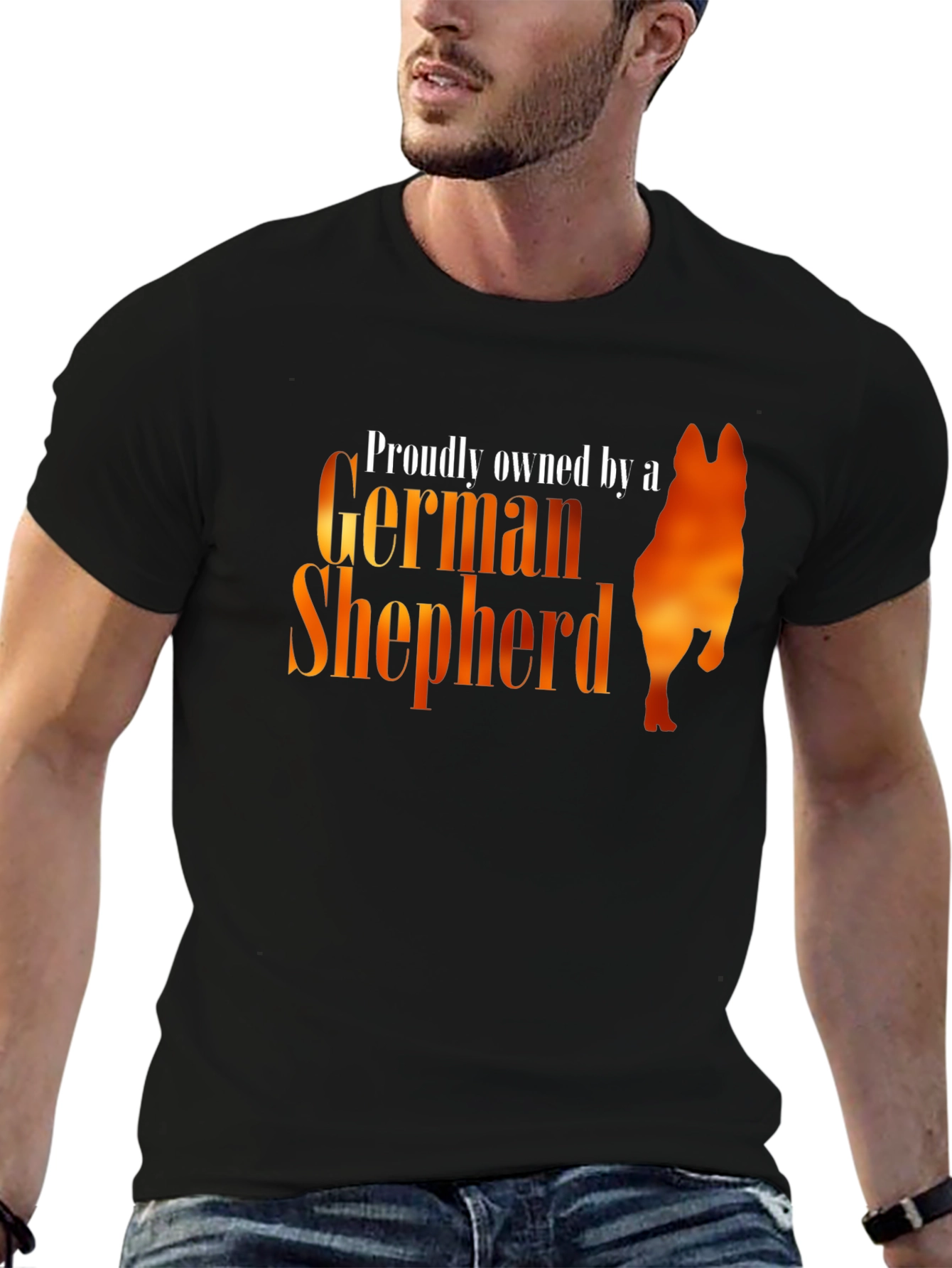 Proudly Owned by a German Shepherd T-Shirt