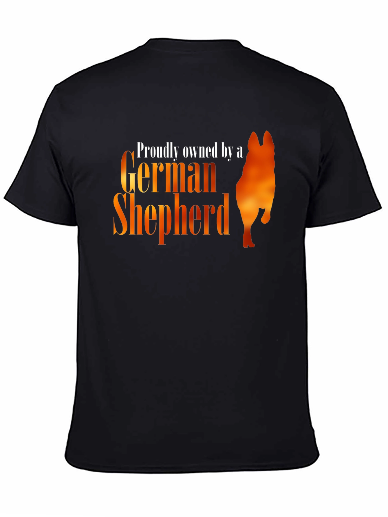 Proudly Owned by a German Shepherd T-Shirt