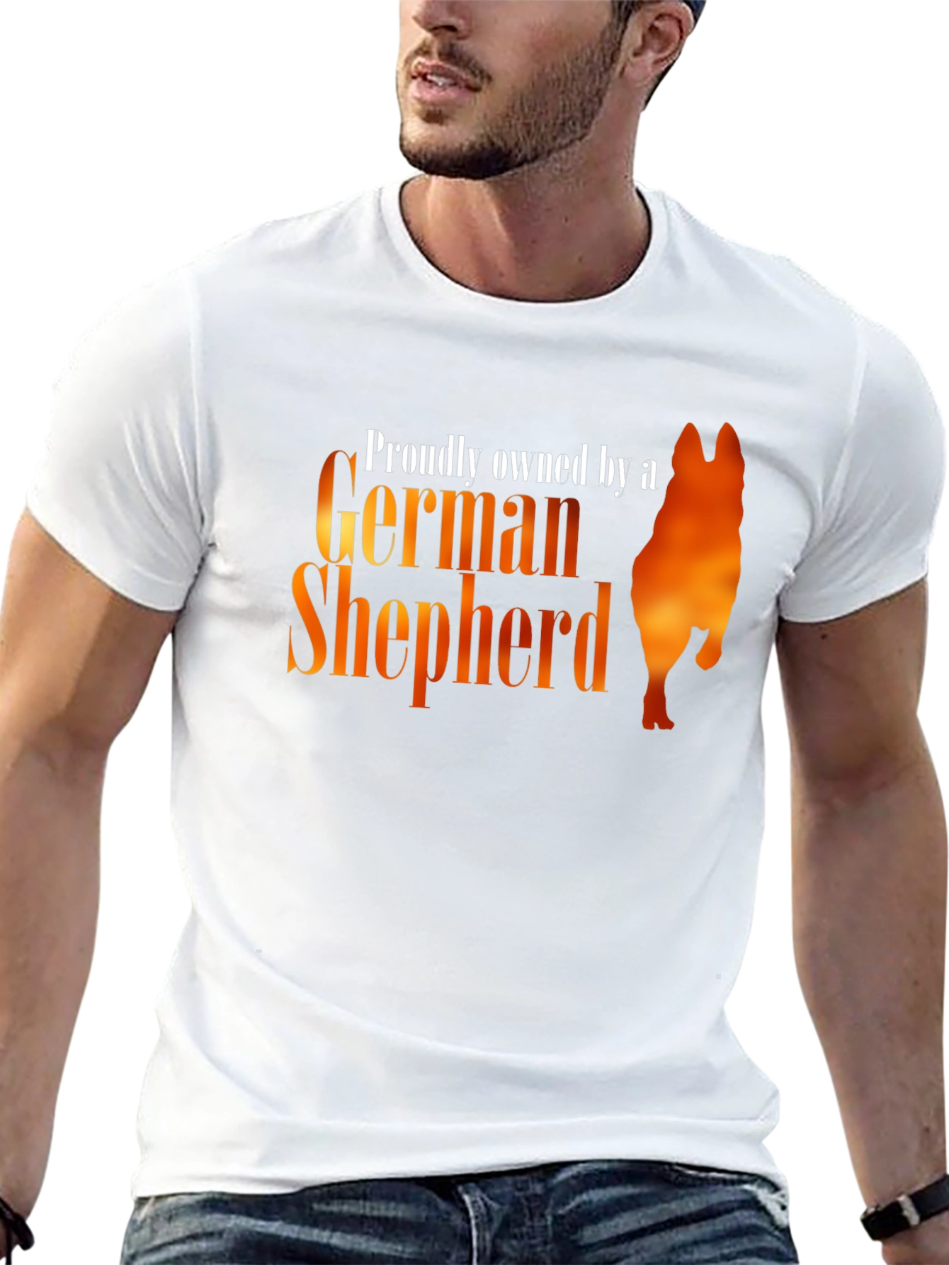 Proudly Owned by a German Shepherd T-Shirt
