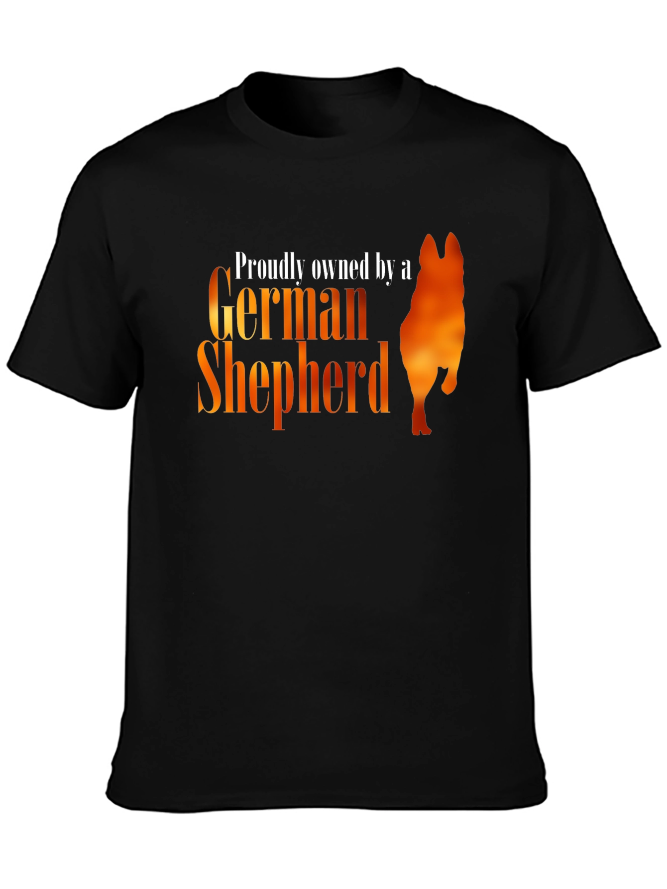 Proudly Owned by a German Shepherd T-Shirt