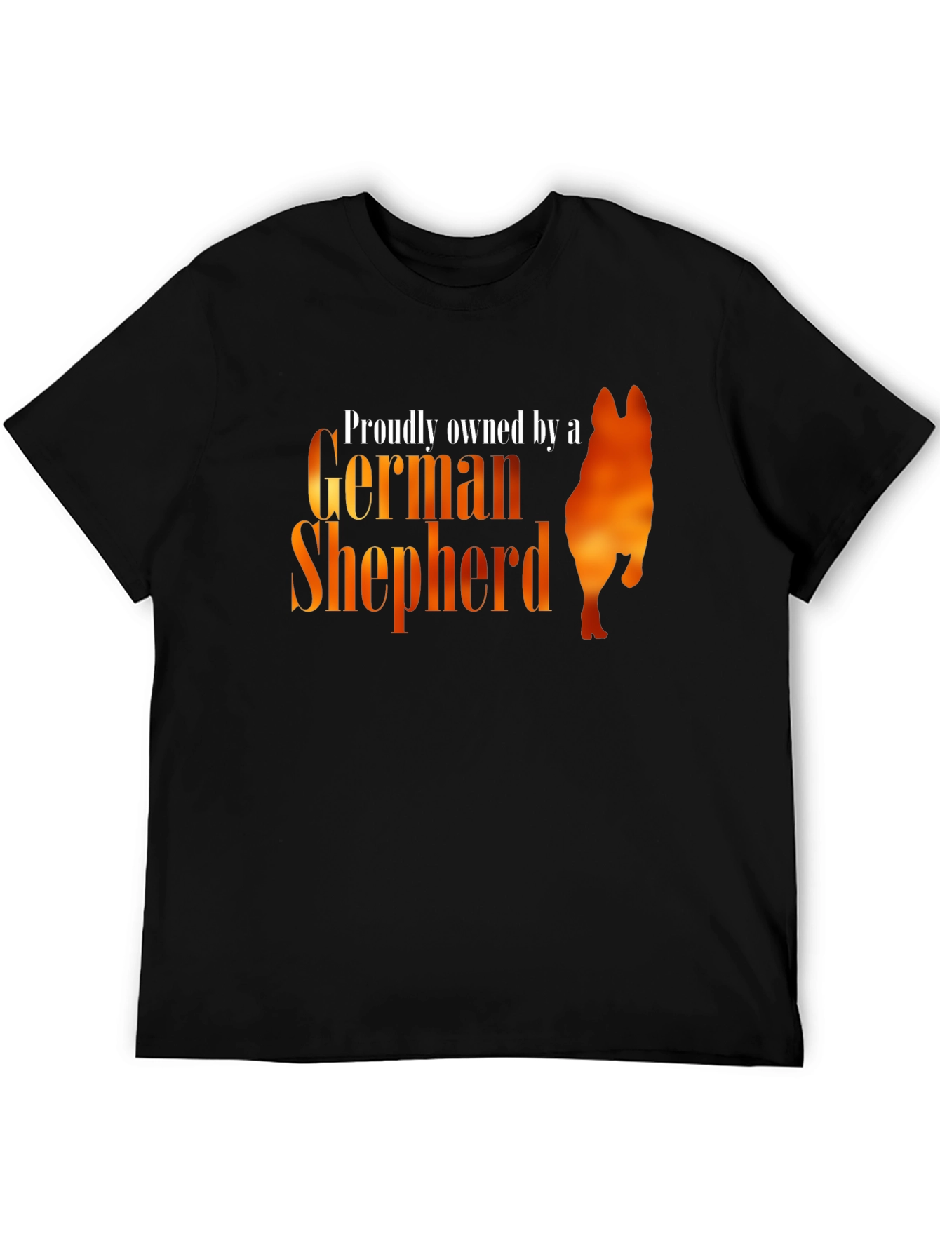 Proudly Owned by a German Shepherd T-Shirt