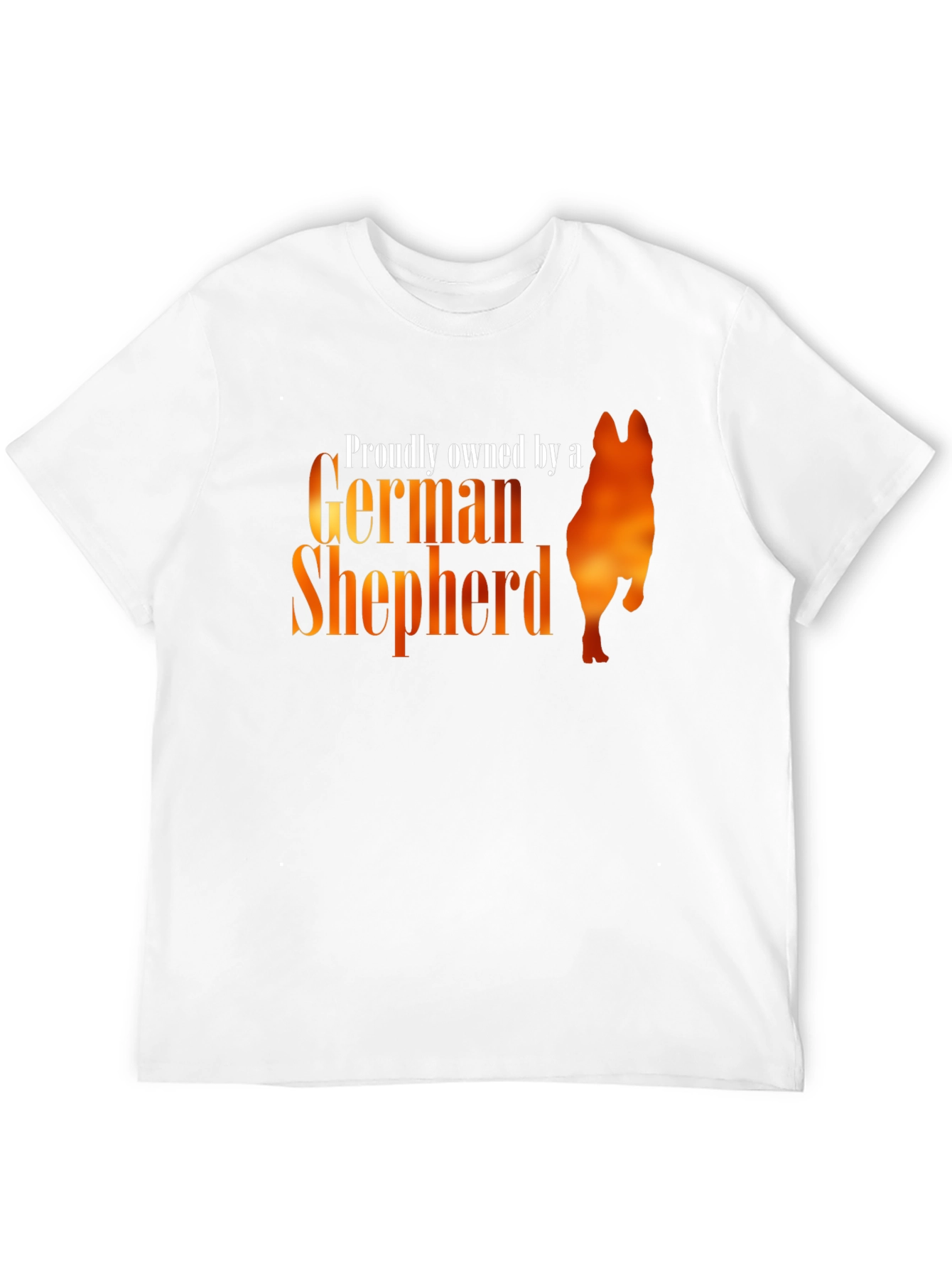 Proudly Owned by a German Shepherd T-Shirt