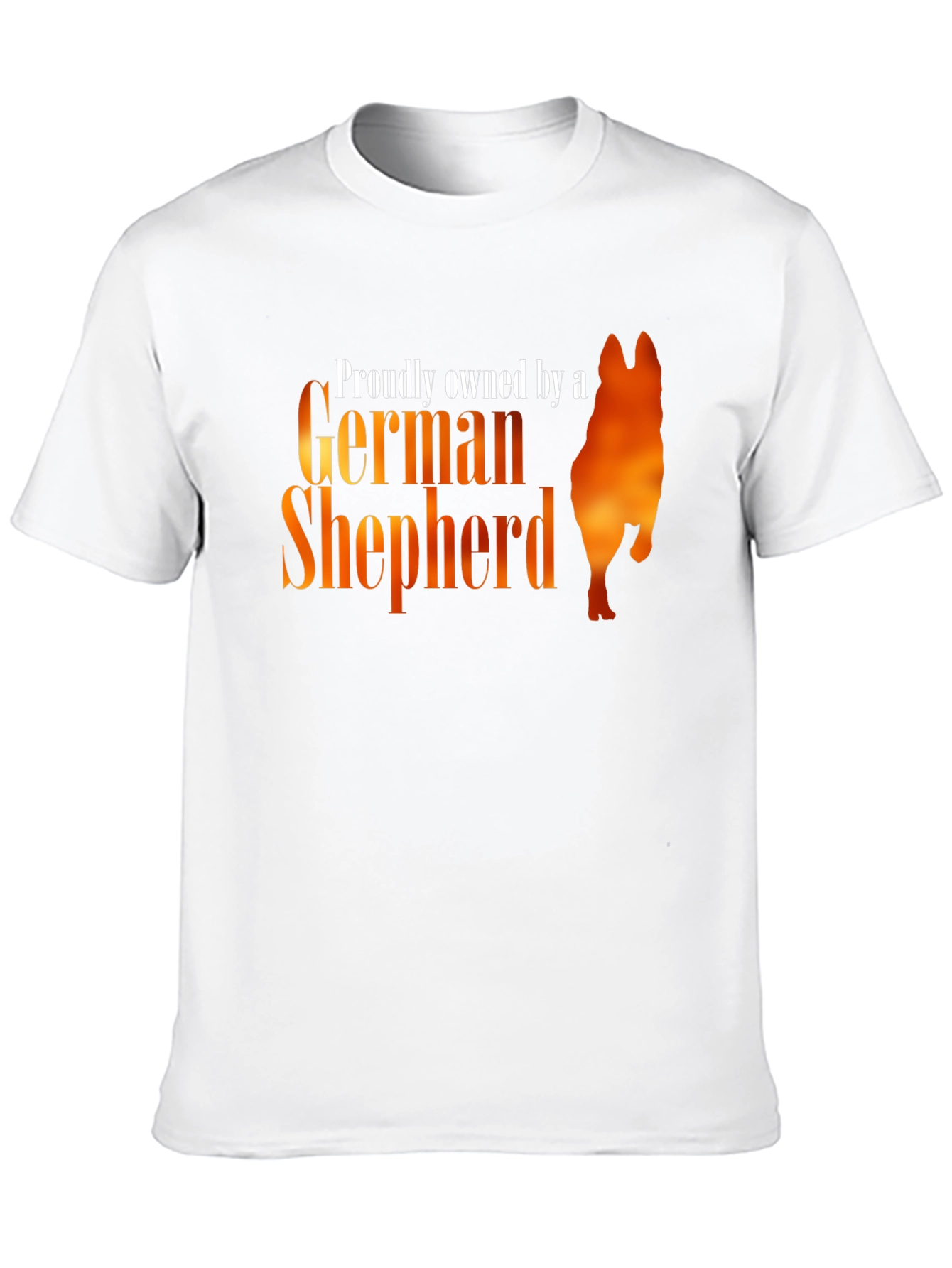 Proudly Owned by a German Shepherd T-Shirt