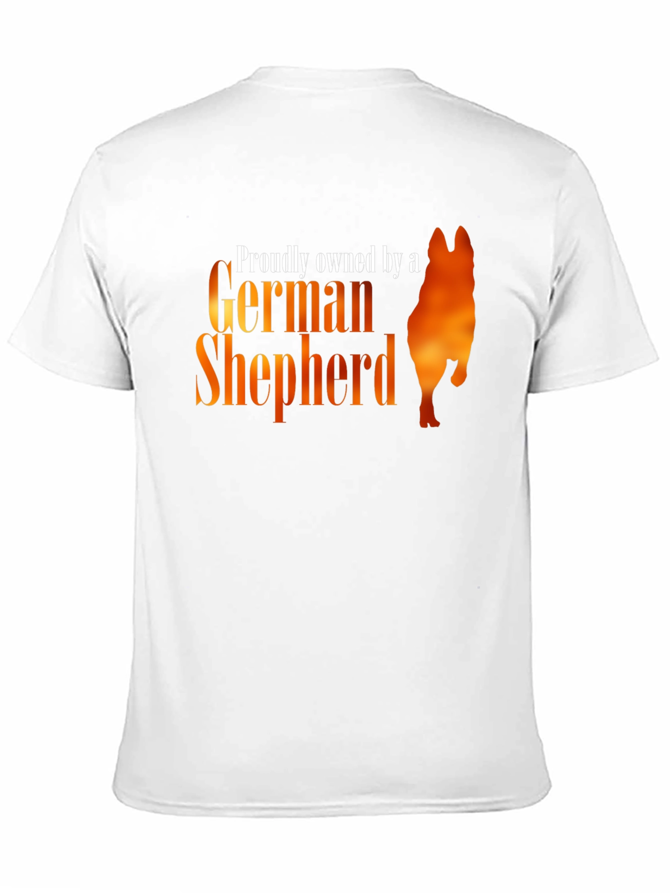 Proudly Owned by a German Shepherd T-Shirt