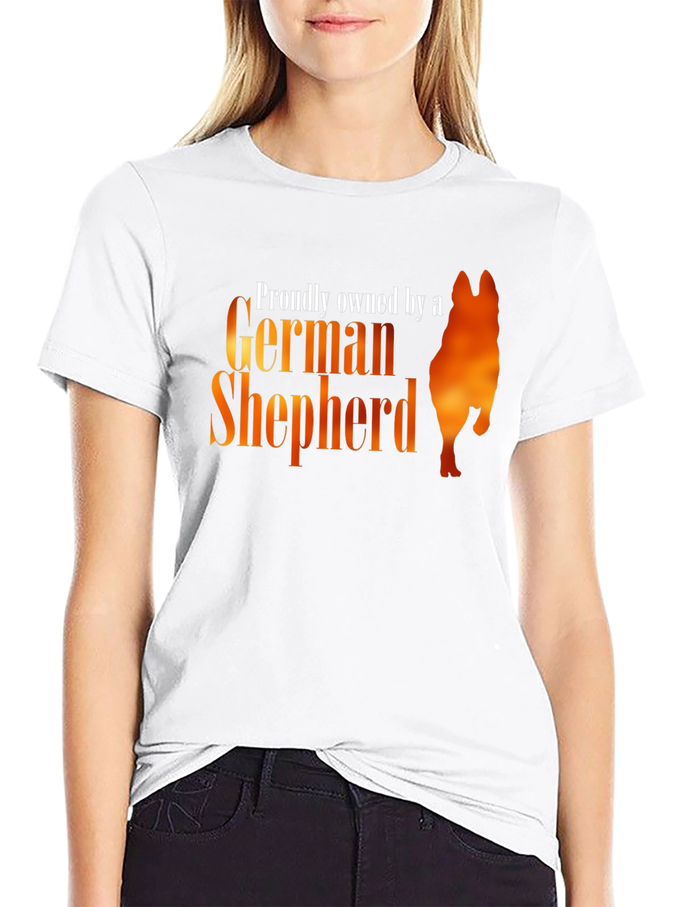 Proudly Owned by a German Shepherd T-Shirt