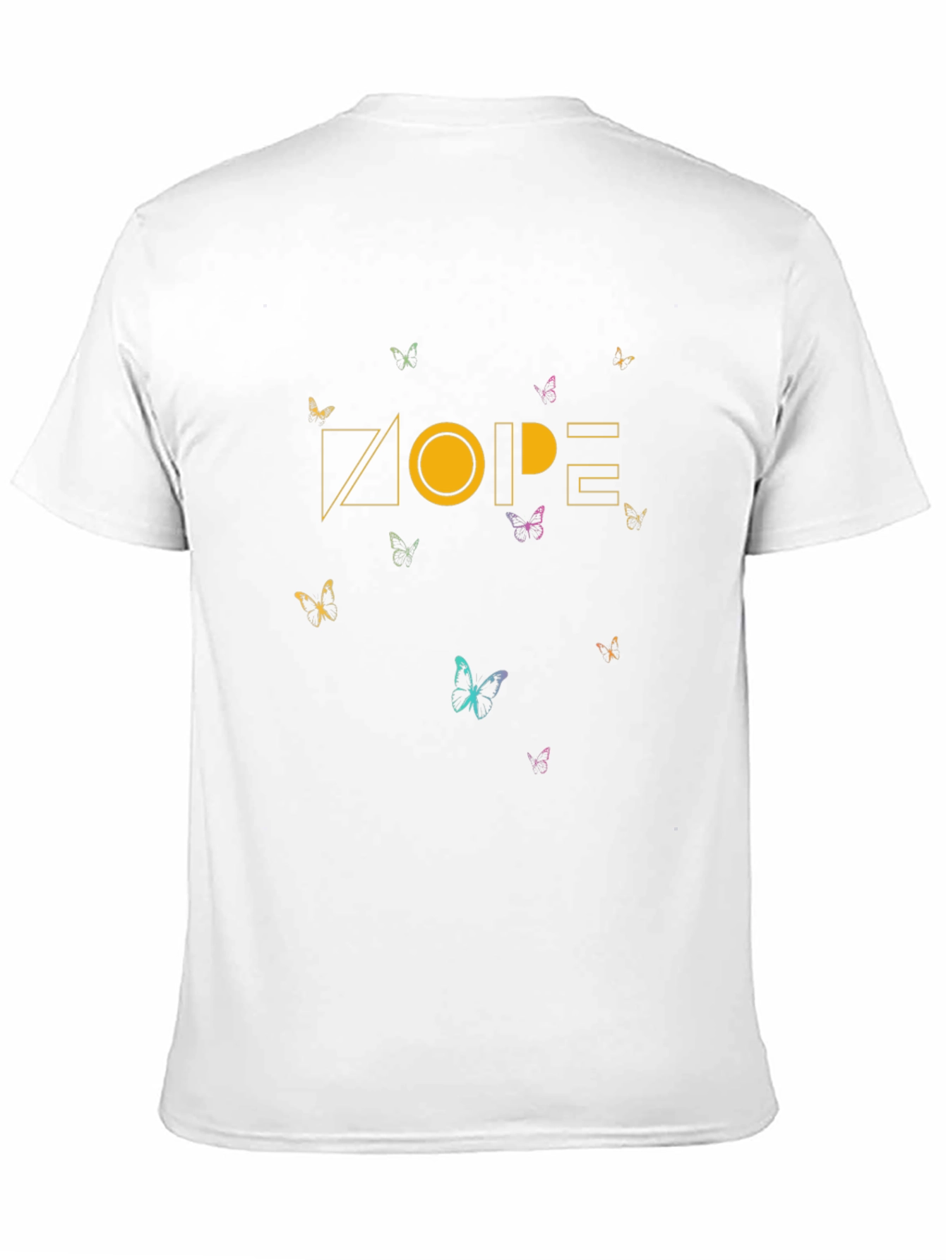 Dope Butterfly Graphic Tee - Stylish Black T-Shirt