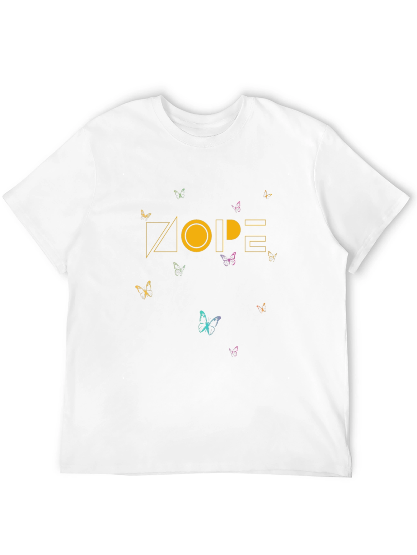 Dope Butterfly Graphic Tee - Stylish Black T-Shirt