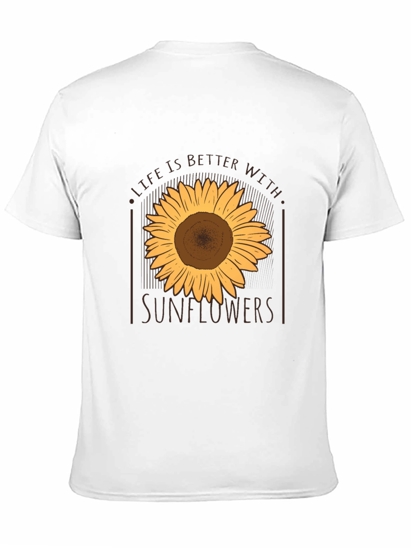 Sunflower Graphic Tee - Life is Better