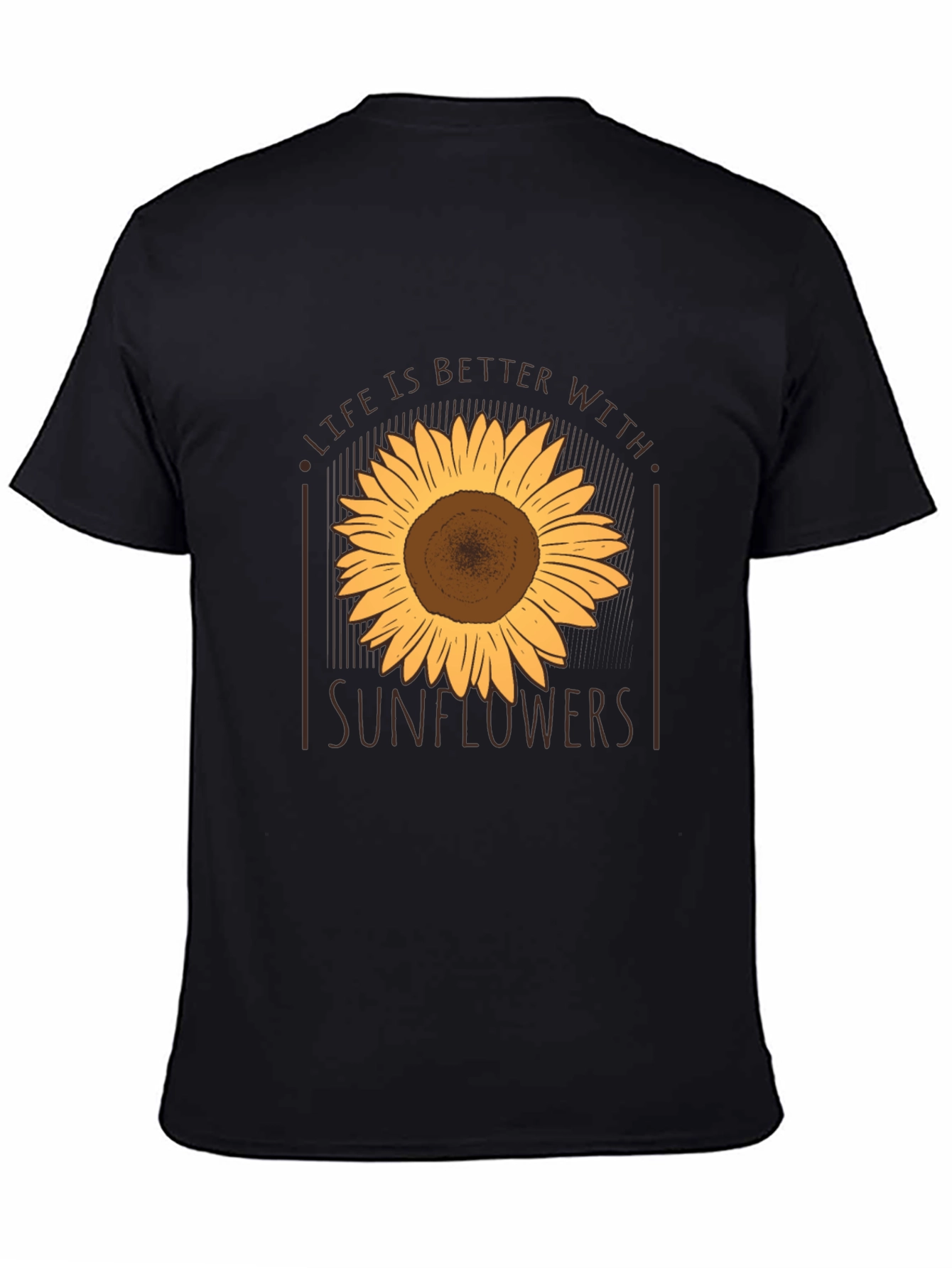 Sunflower Graphic Tee - Life is Better