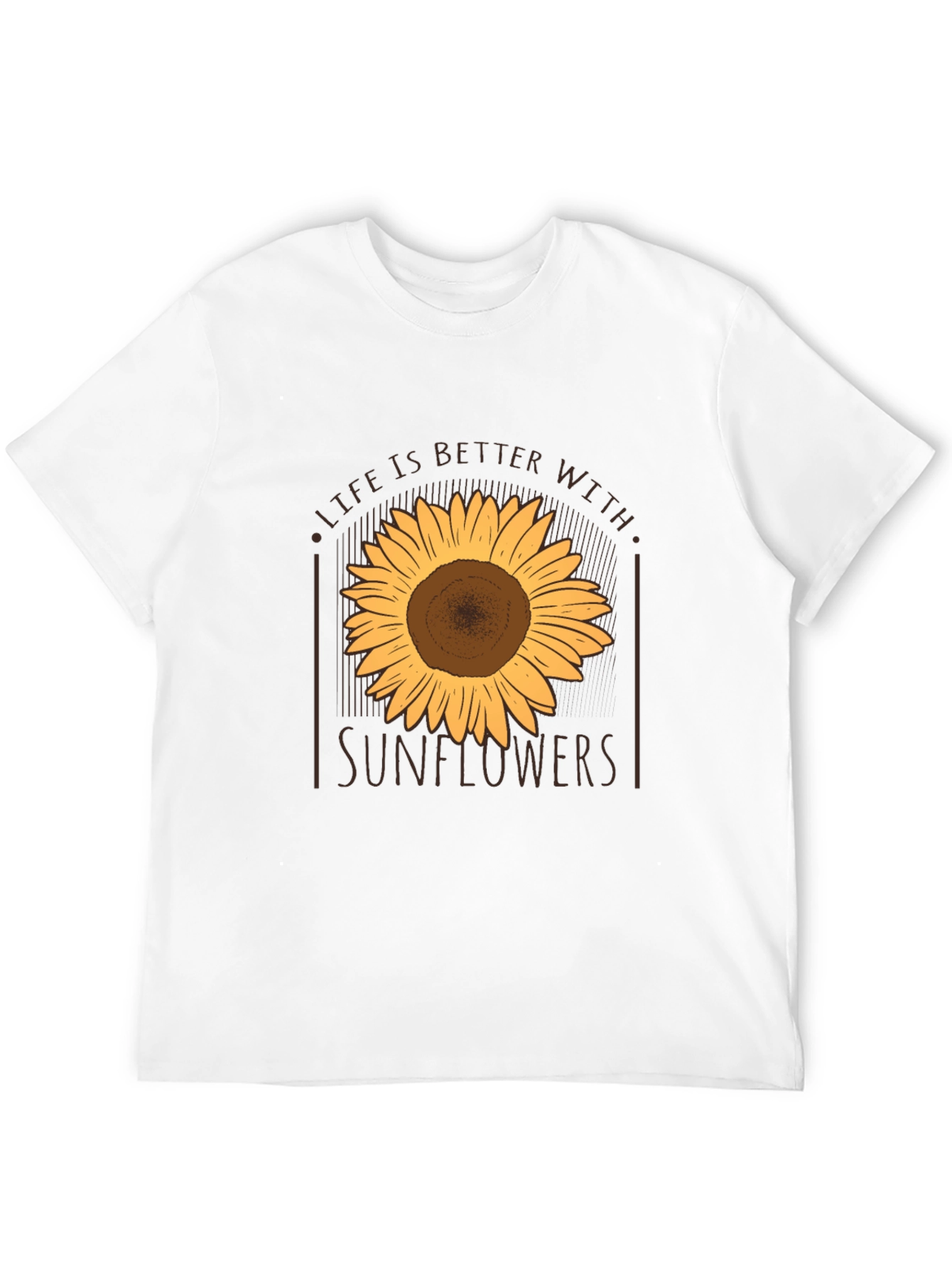Sunflower Graphic Tee - Life is Better