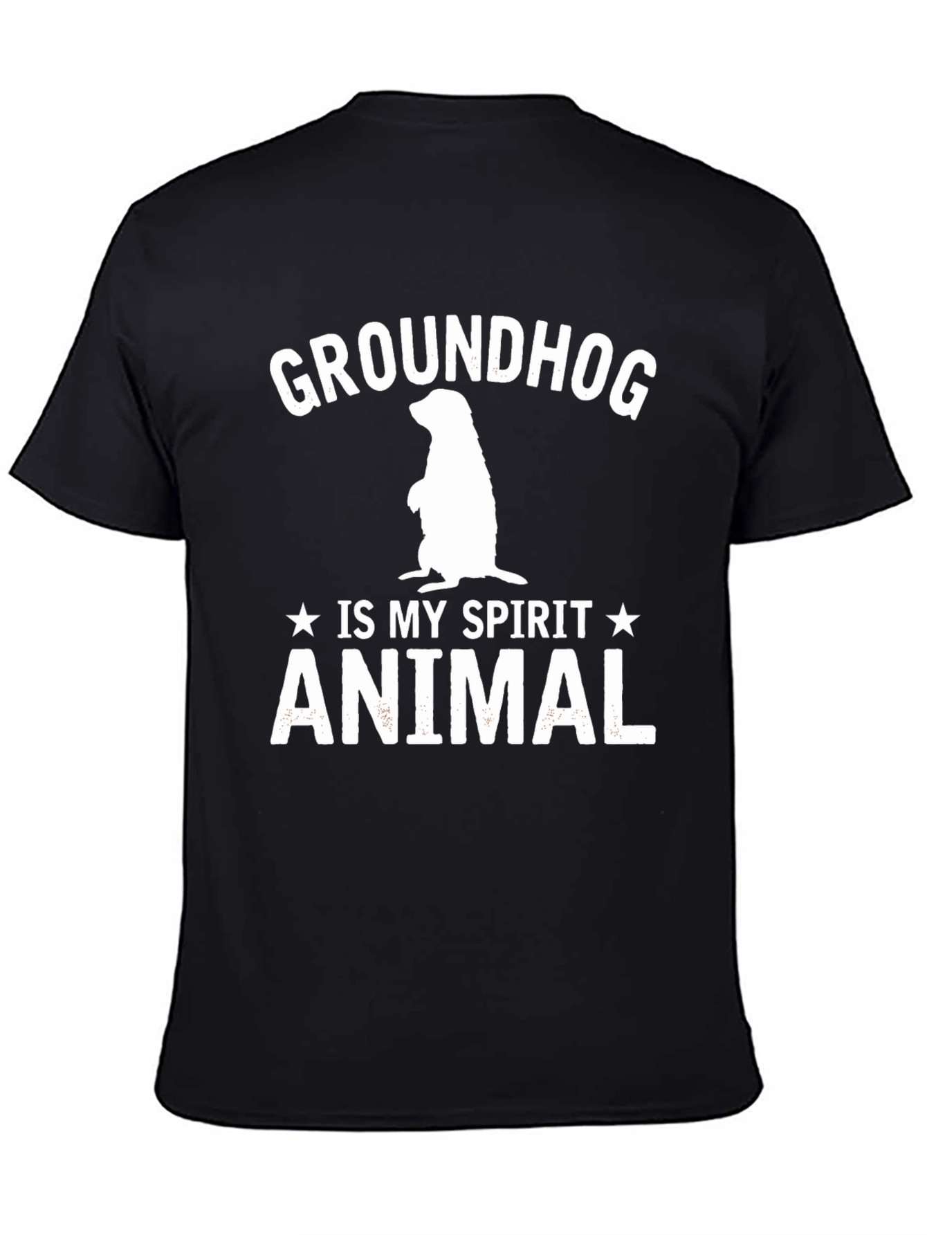 Groundhog Spirit Animal Graphic T-Shirt