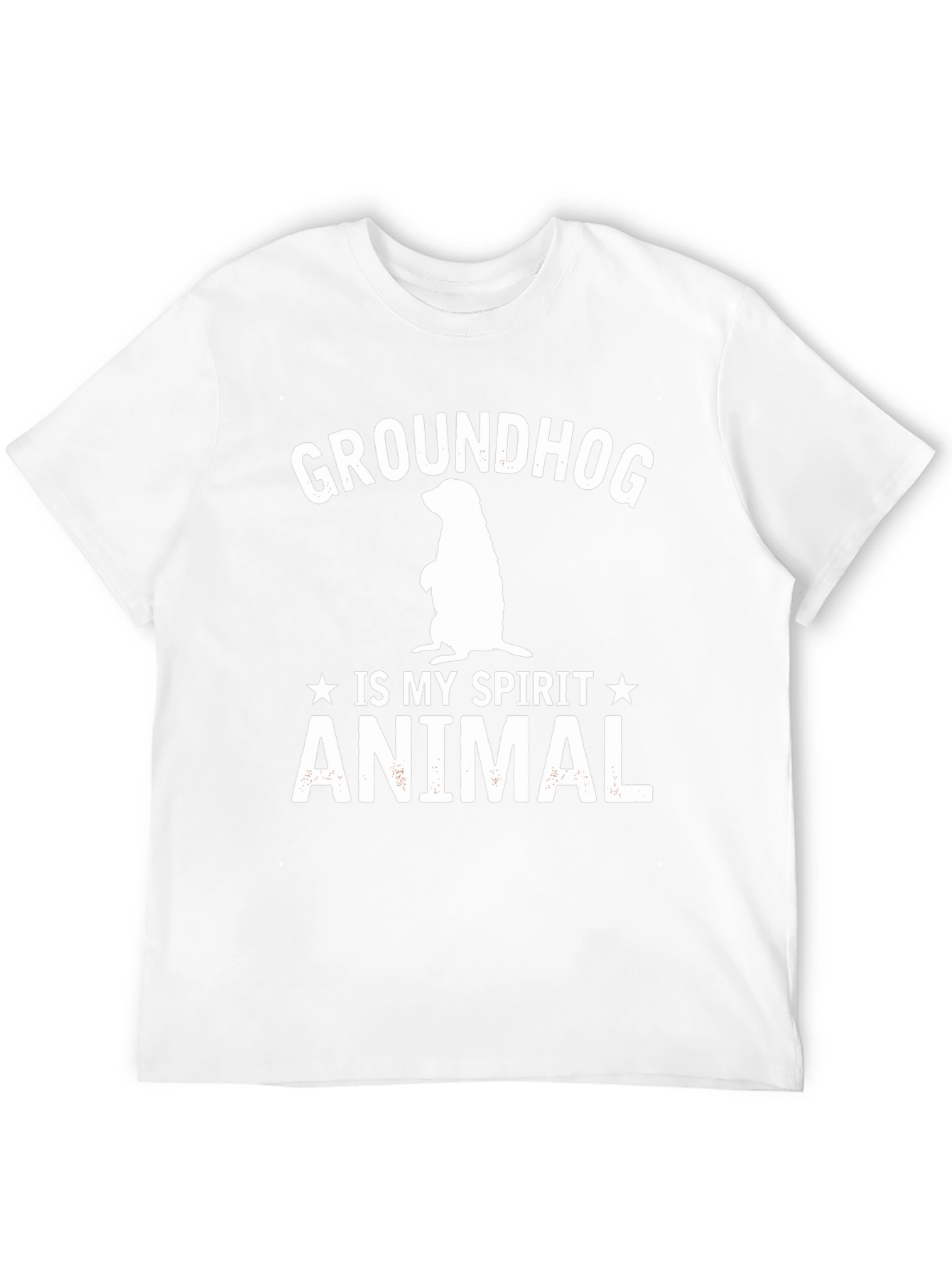 Groundhog Spirit Animal Graphic T-Shirt
