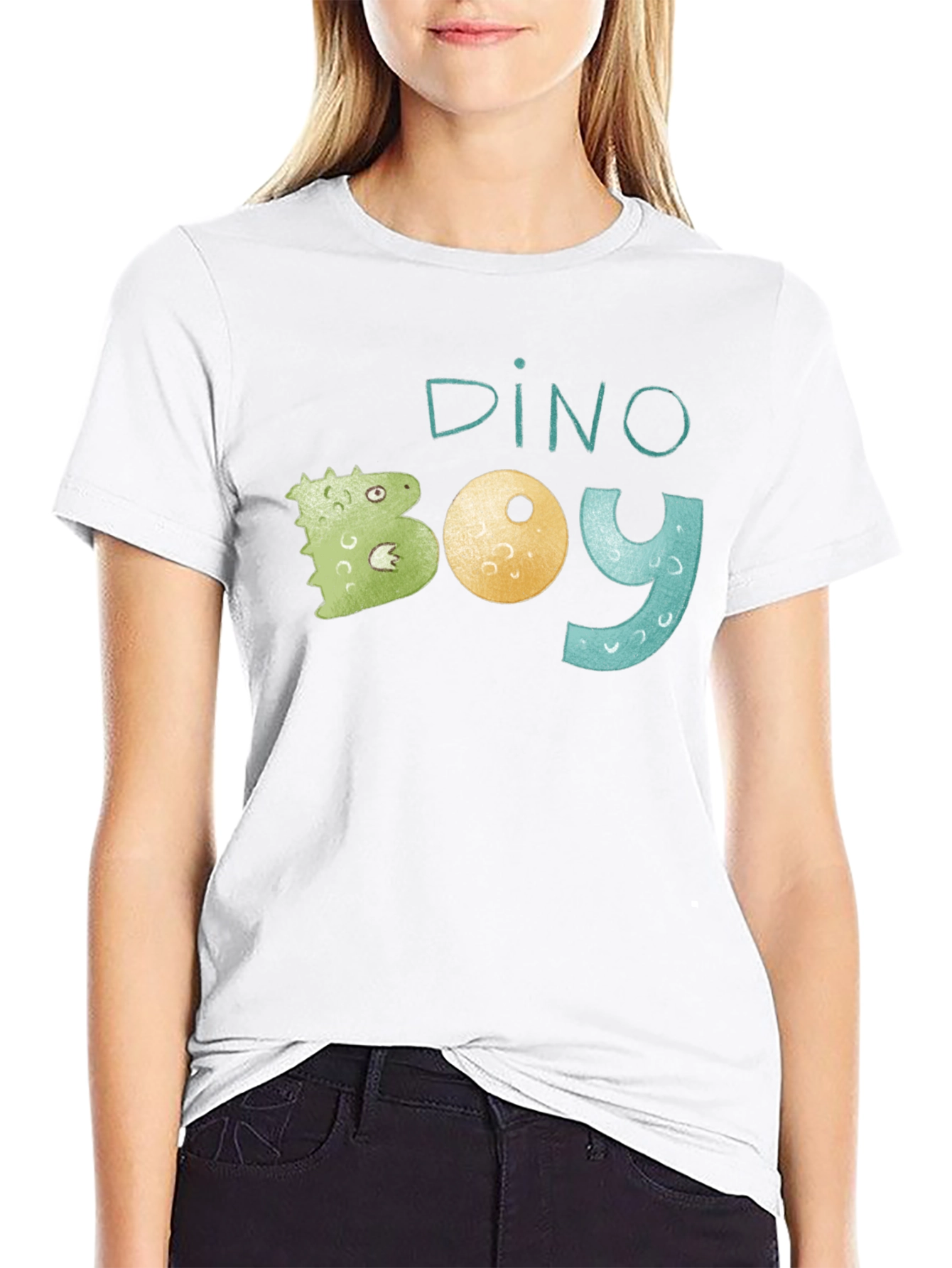 Dino Boy Graphic Tee - Fun Kids T-Shirt