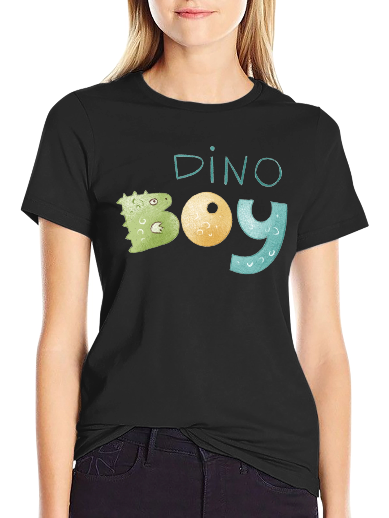 Dino Boy Graphic Tee - Fun Kids T-Shirt
