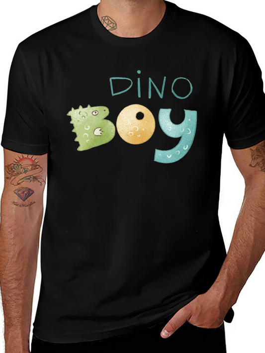 Dino Boy Graphic Tee - Fun Kids T-Shirt