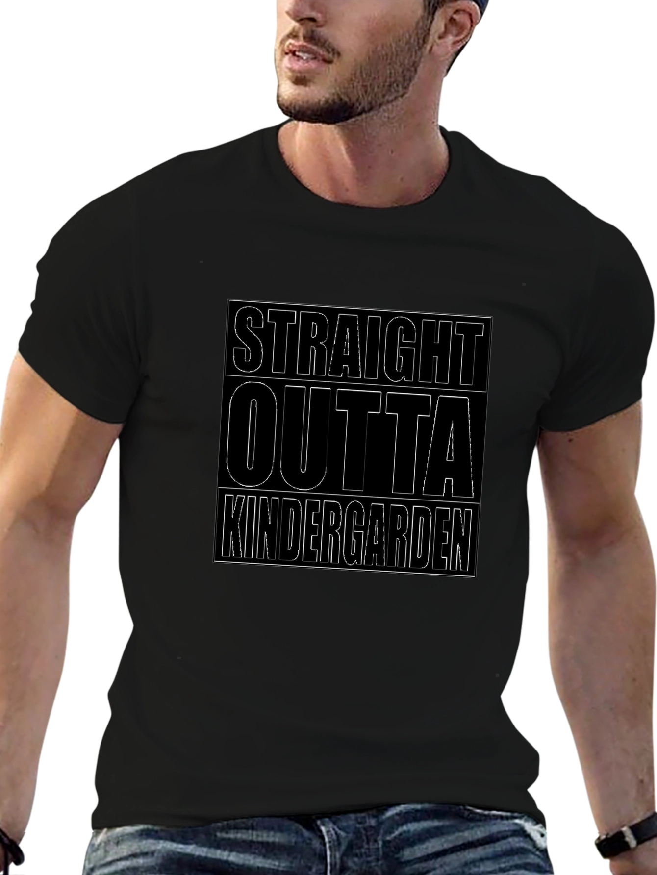 Straight Outta Kindergarten Graphic Tee