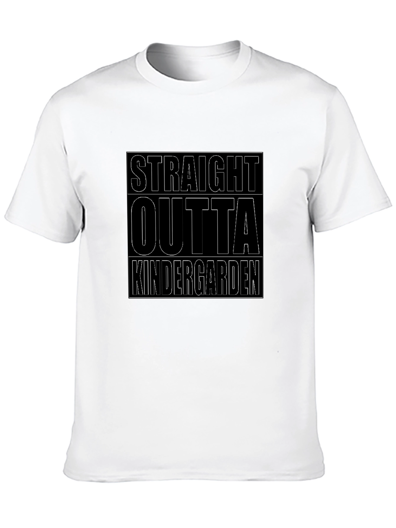 Straight Outta Kindergarten Graphic Tee