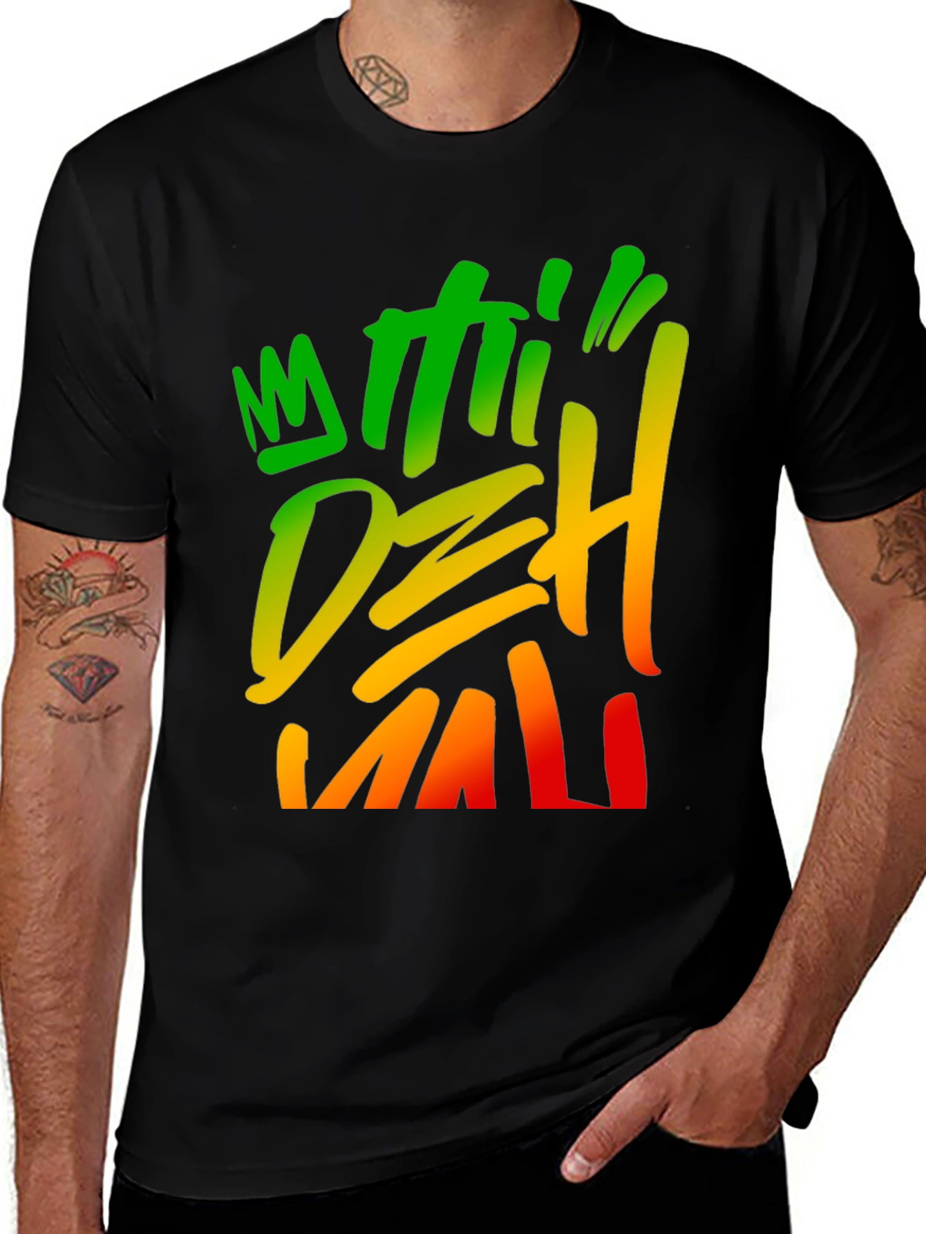 Rasta Reggae T-Shirt - DZH Mali