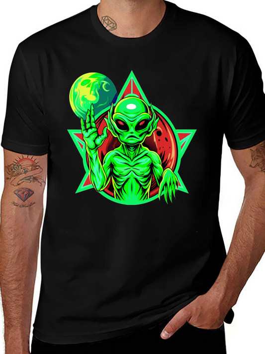 Retro Alien Graphic Tee