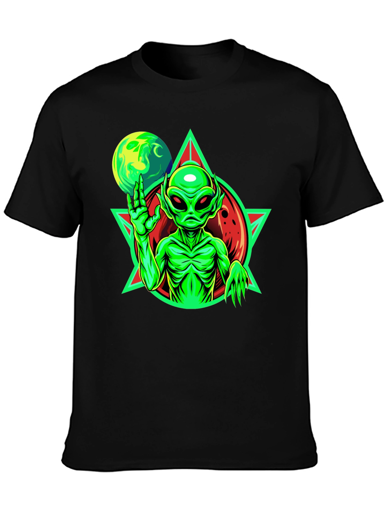 Retro Alien Graphic Tee