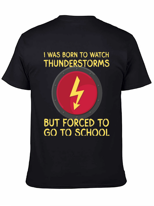 Thunderstorms & School T-Shirt