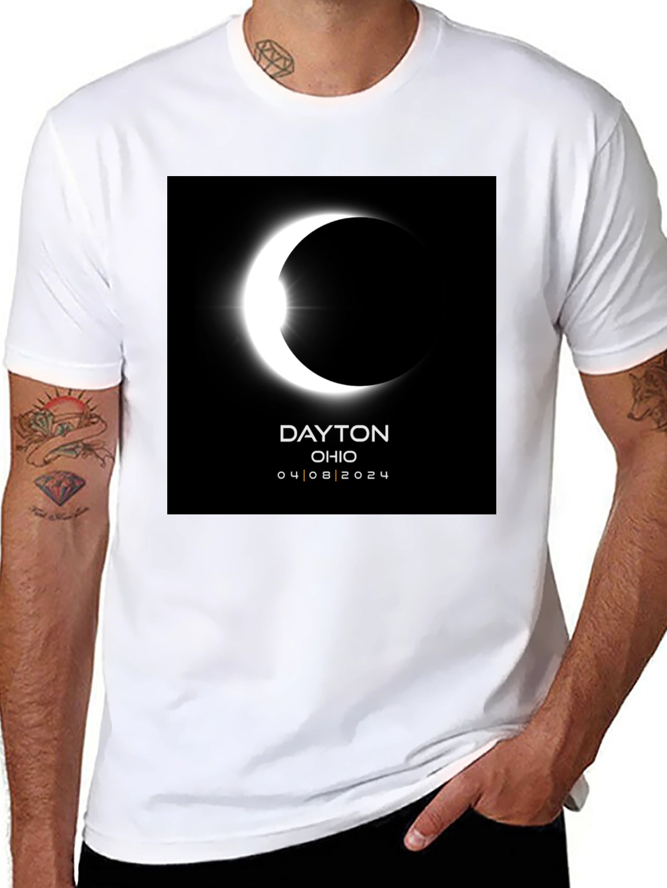 Dayton Ohio Eclipse 04/08/2024 T-Shirt