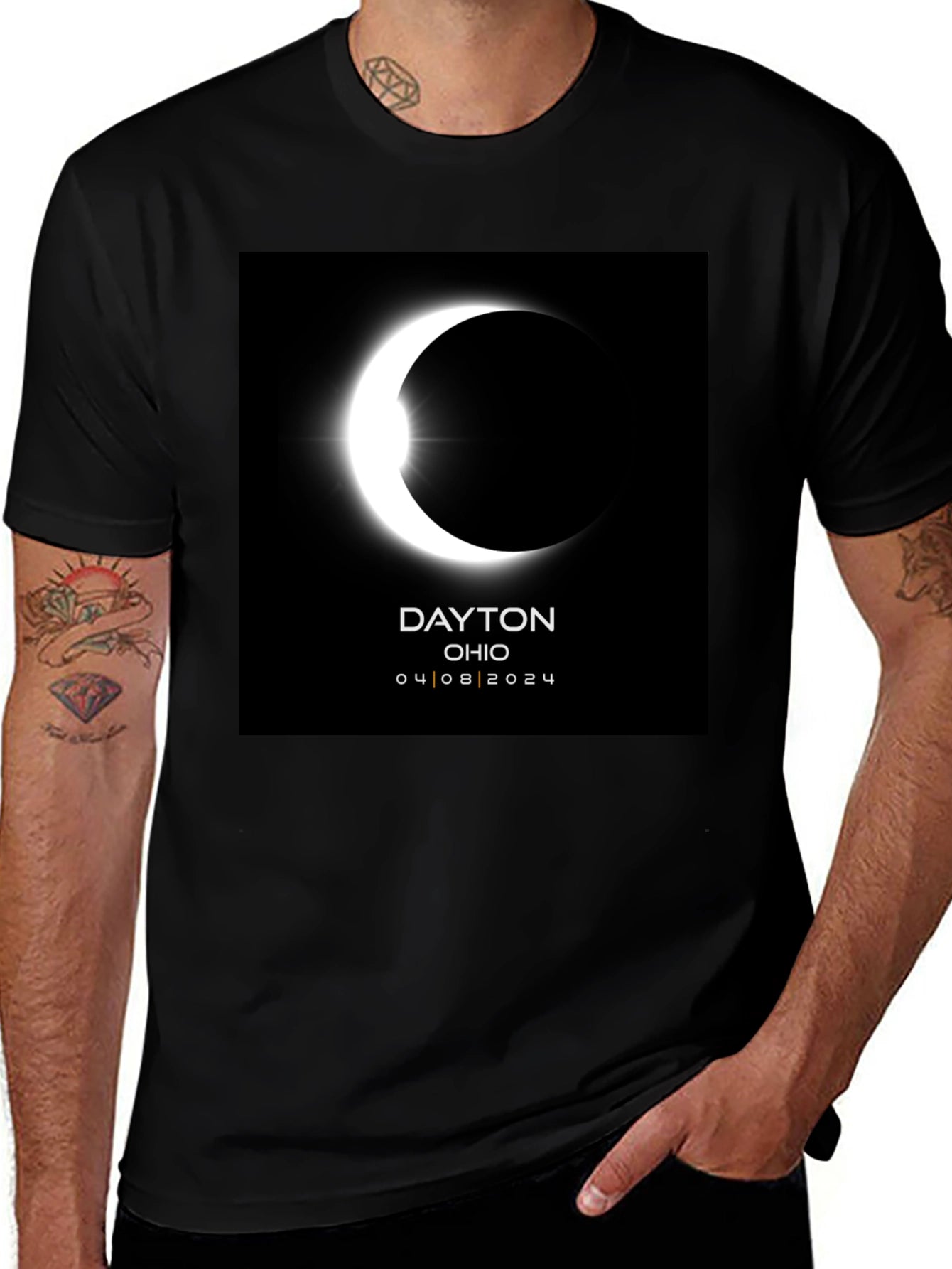 Dayton Ohio Eclipse 04/08/2024 T-Shirt