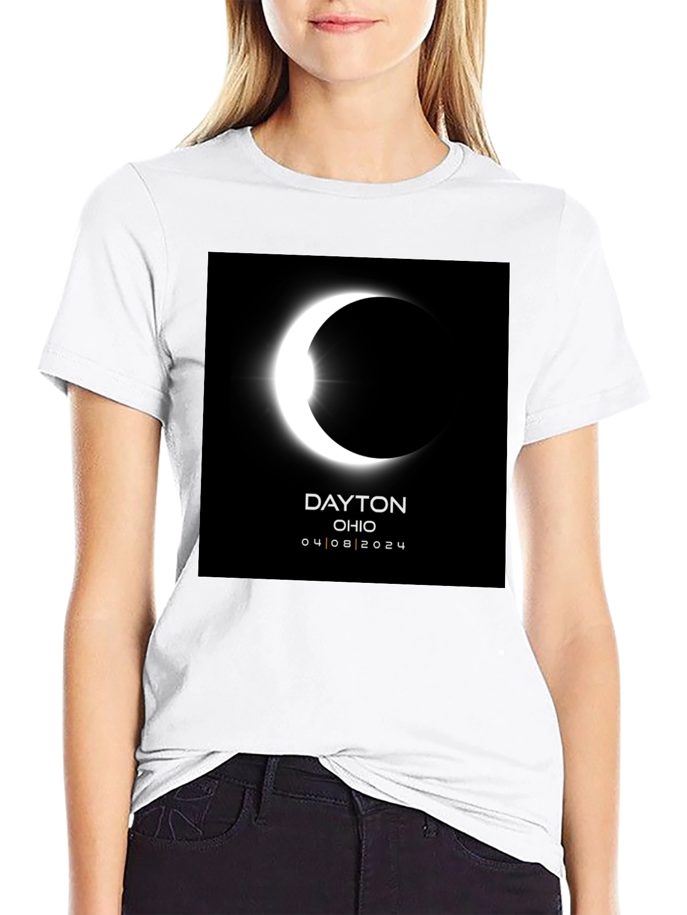 Dayton Ohio Eclipse 04/08/2024 T-Shirt