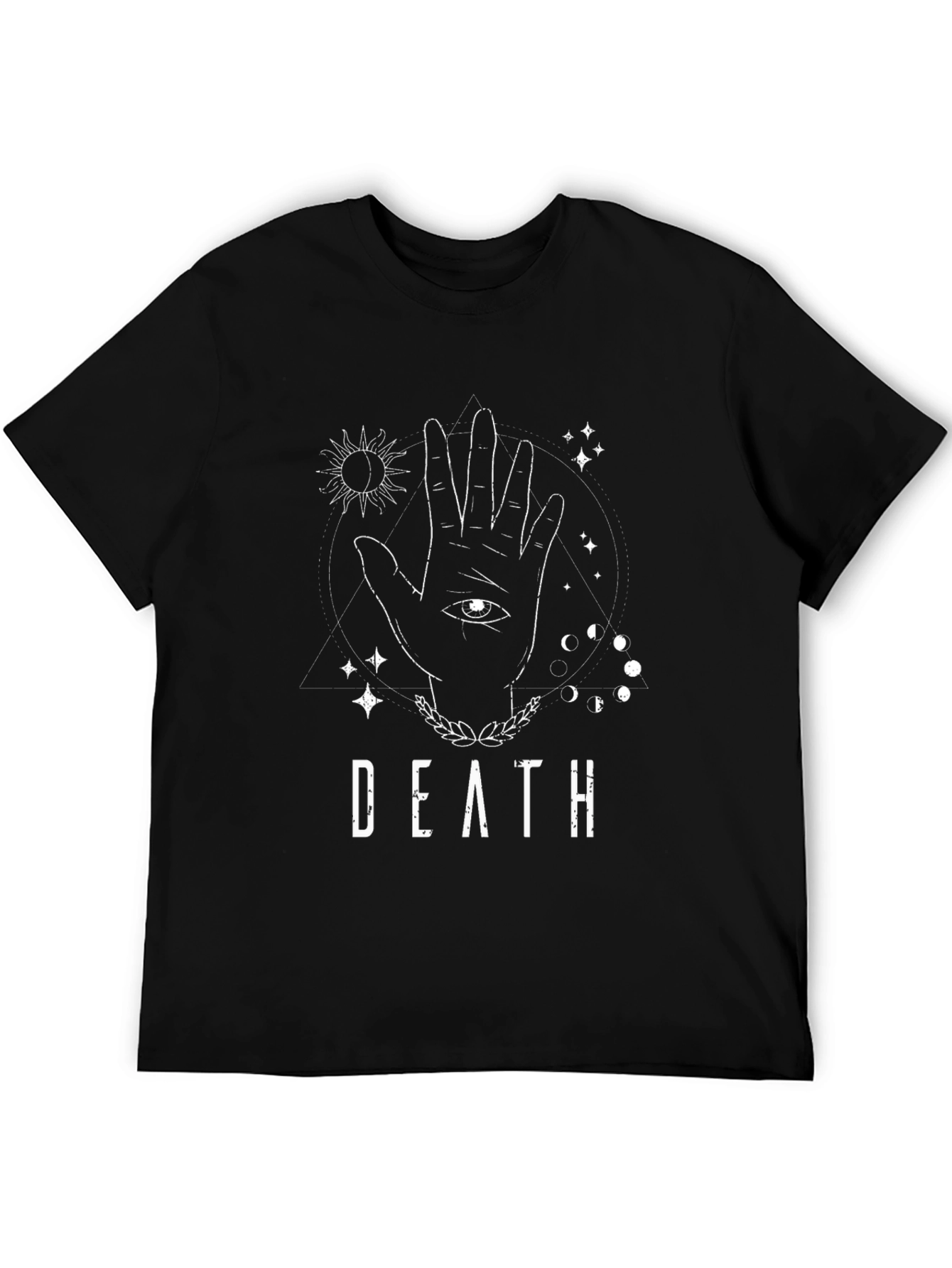 Occult Hand Black Graphic T-Shirt