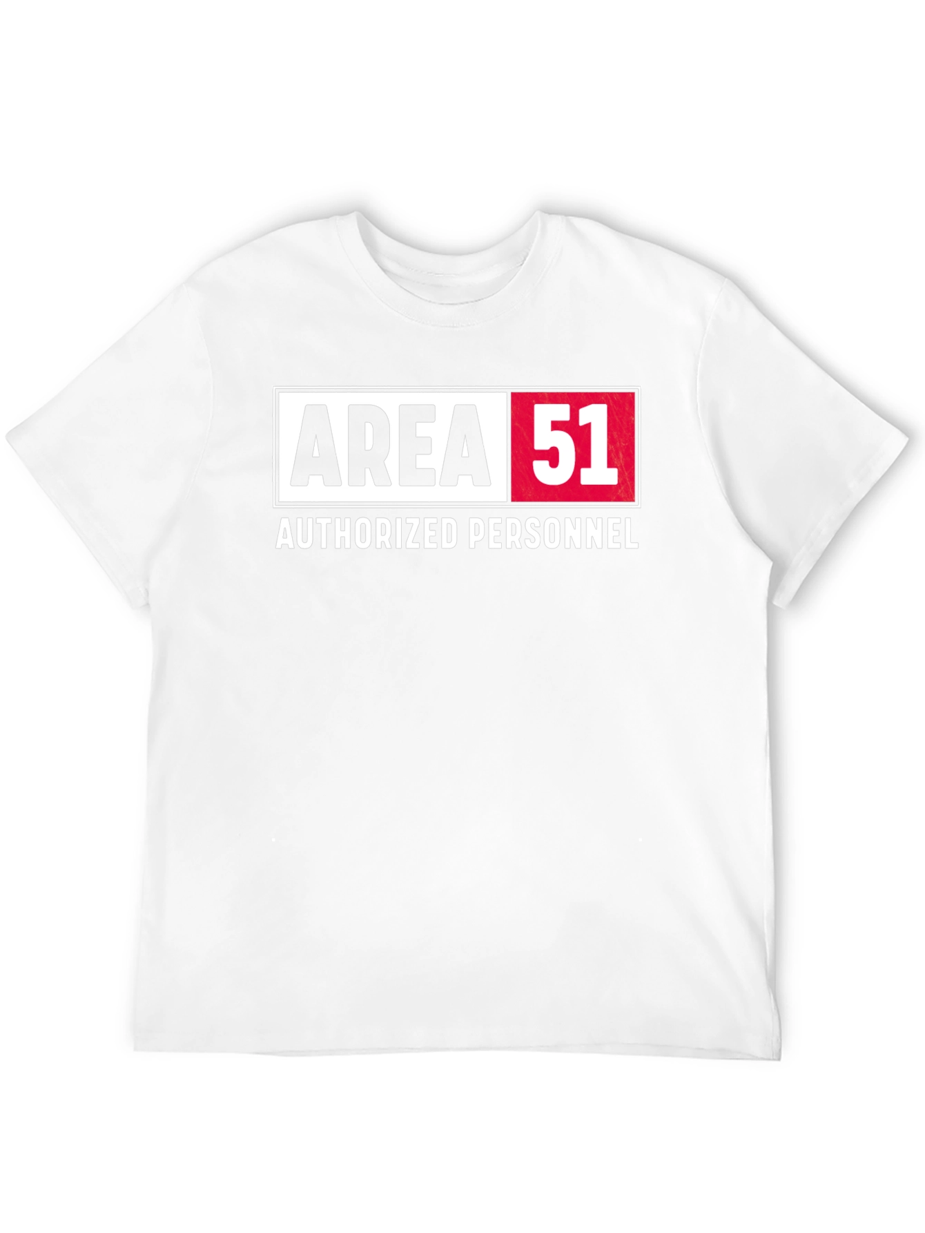Area 51 Authorized Personnel Black T-Shirt