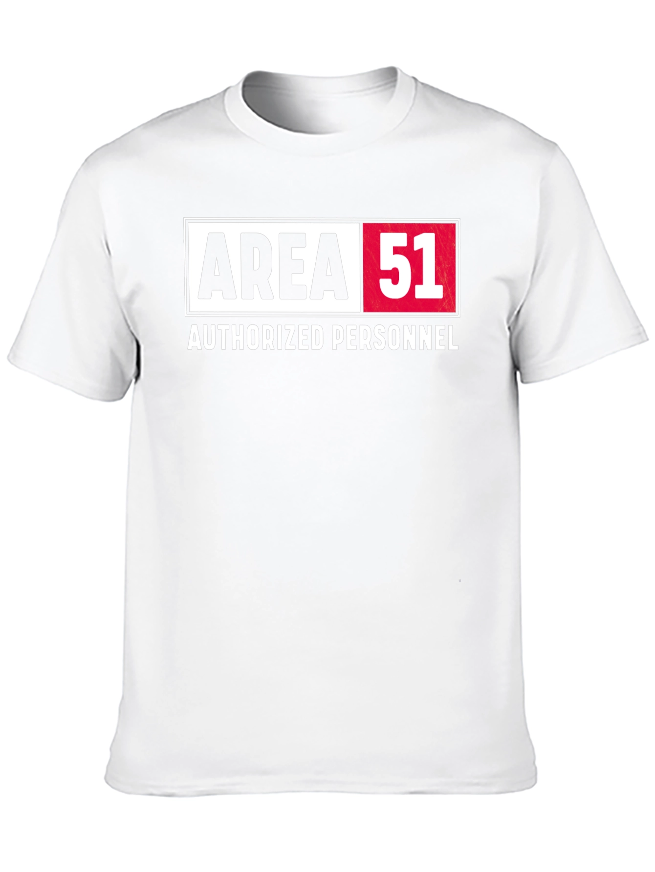 Area 51 Authorized Personnel Black T-Shirt