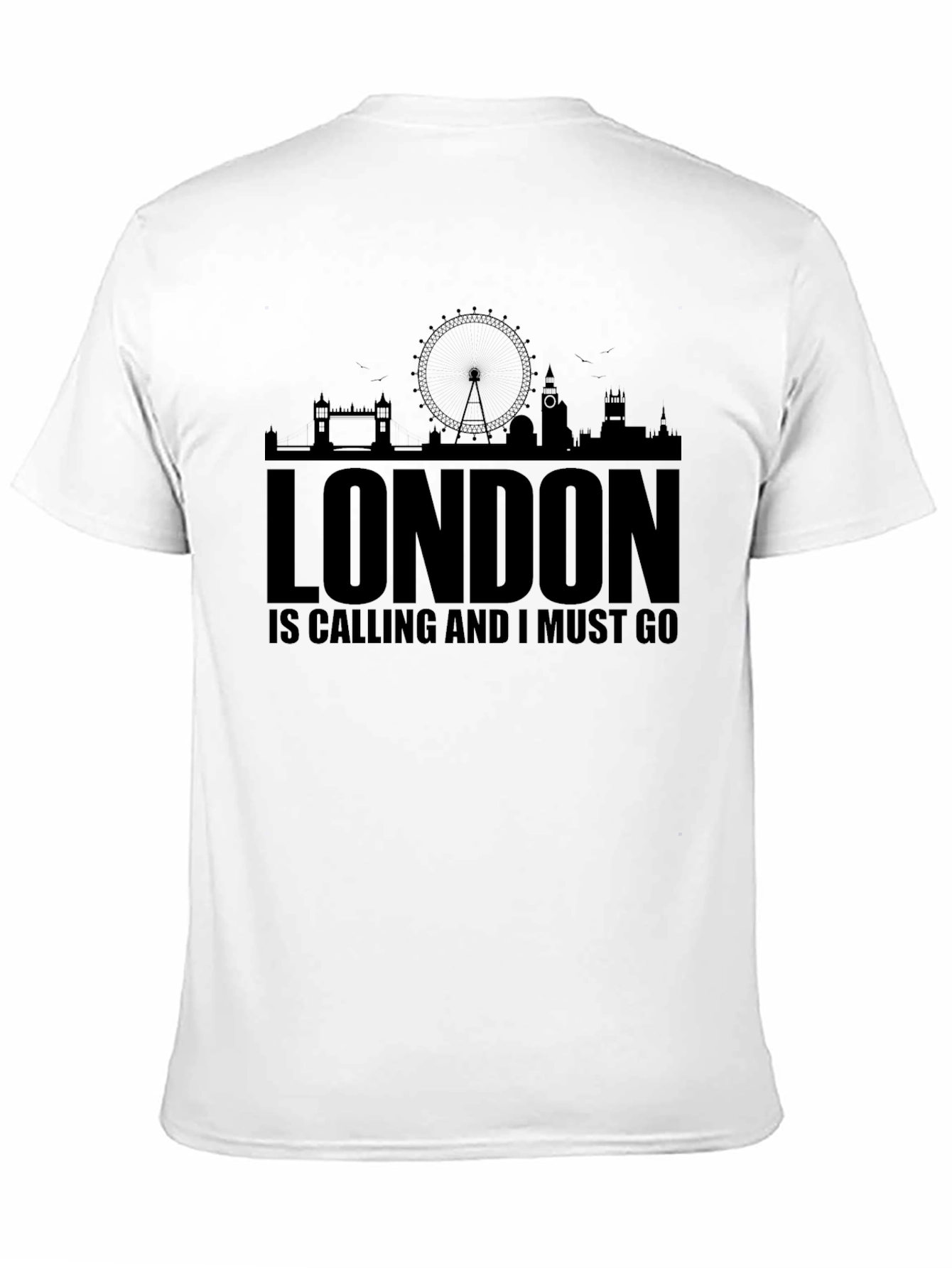 London Calling Mens Black T-Shirt