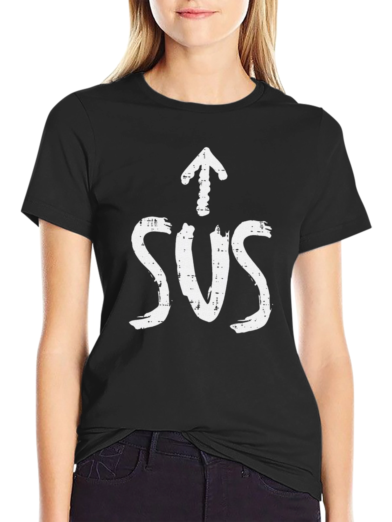 Sus Design Black T-Shirt - Trending Graphic Tee