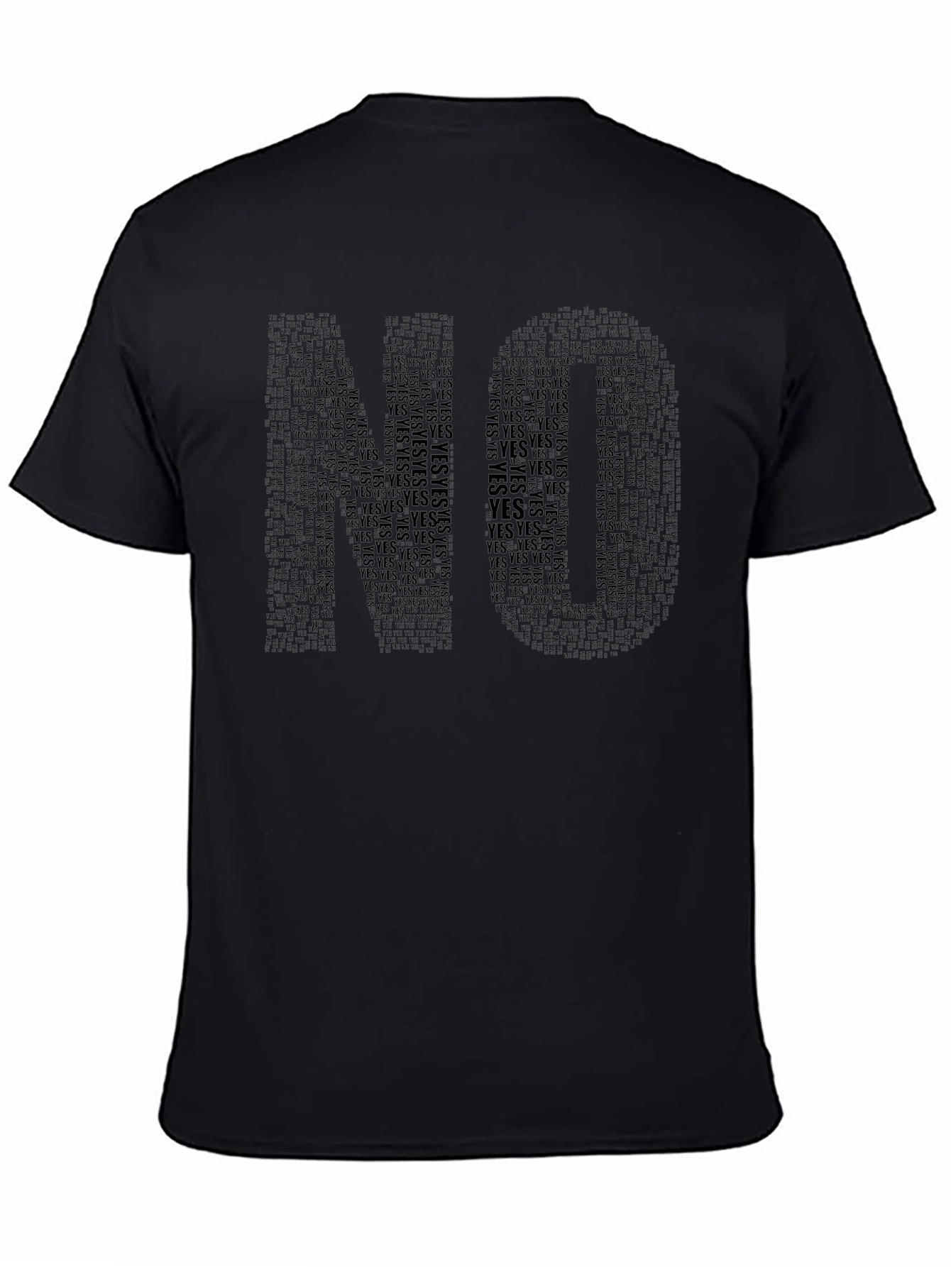 Word Art NO T-Shirt
